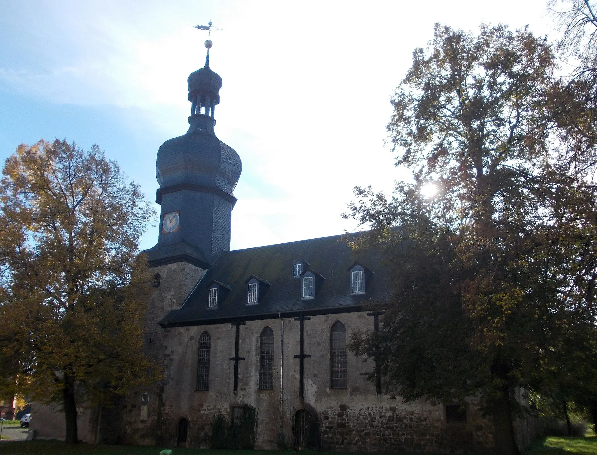 Photo showing: St. Martin's Church in Apolda (Weimarer Land district, Thuringia)