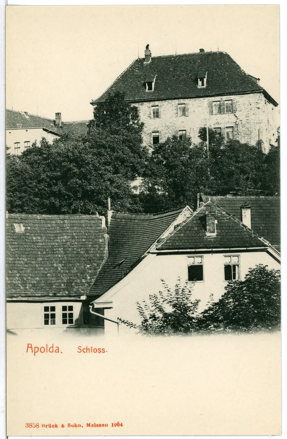 Photo showing: Apolda; Schloß