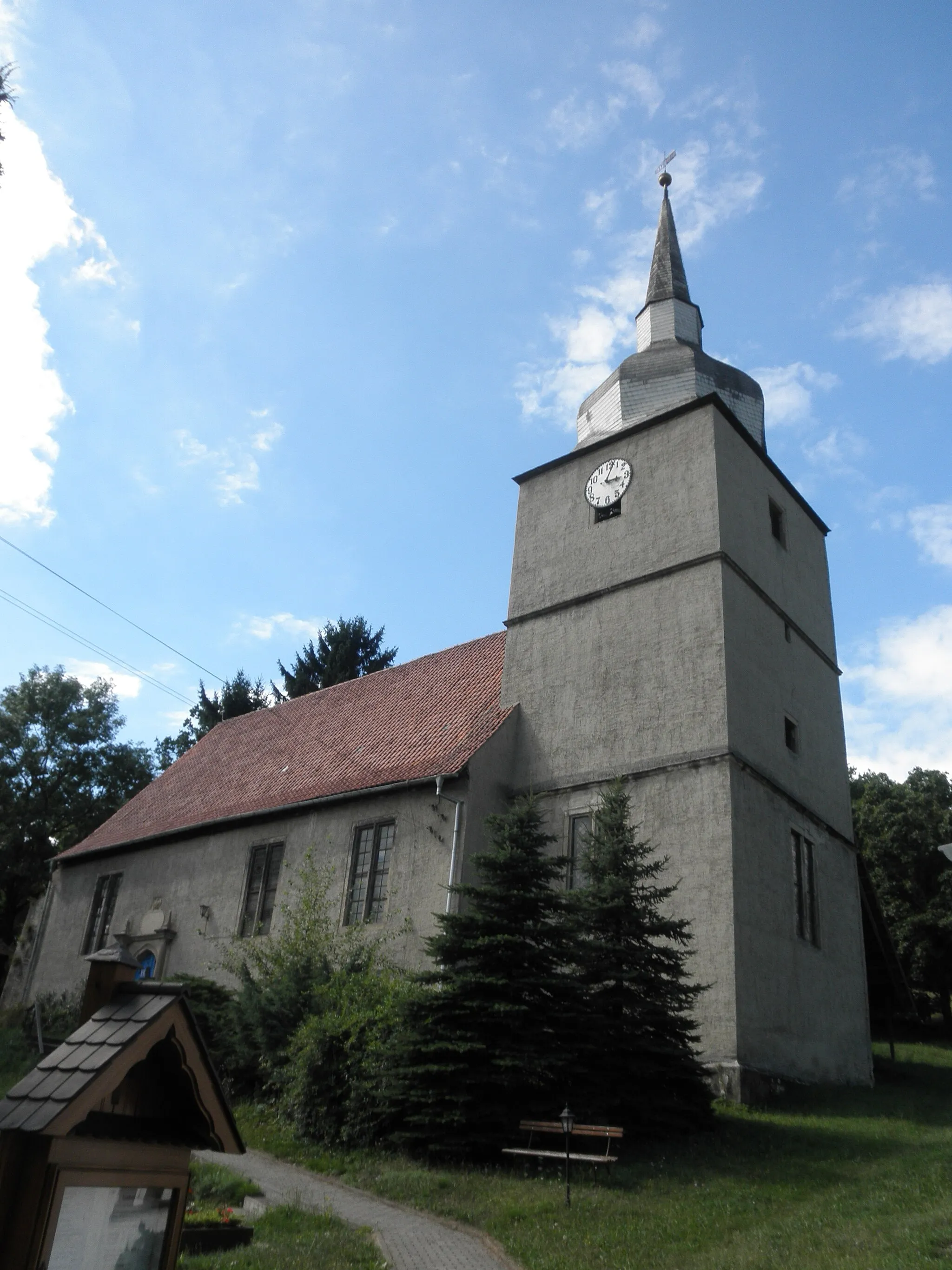 Photo showing: Church in Ottendorf (Thüringen) in Thuringia