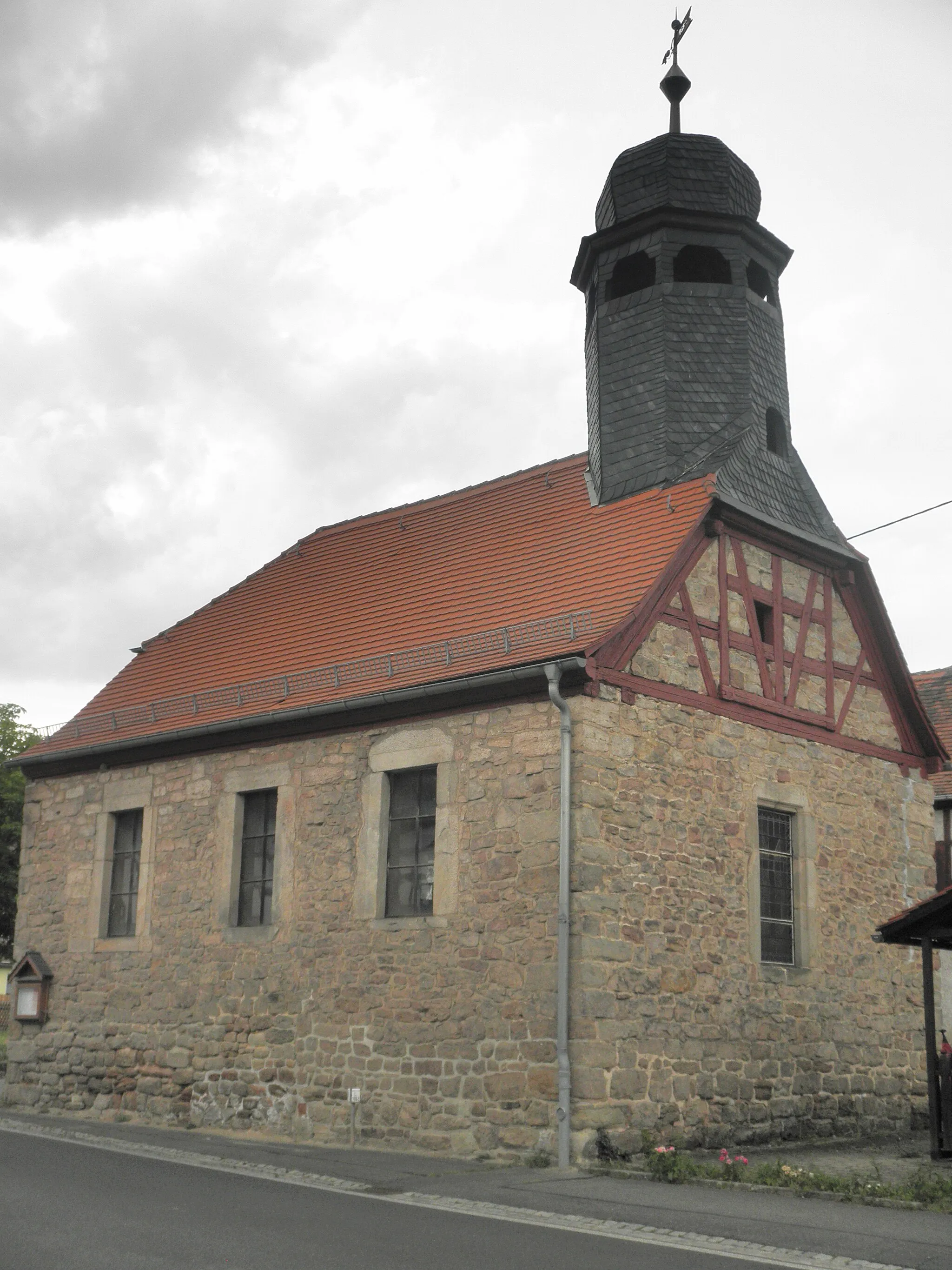Photo showing: Church in Erdmannsdorf in Thuringia