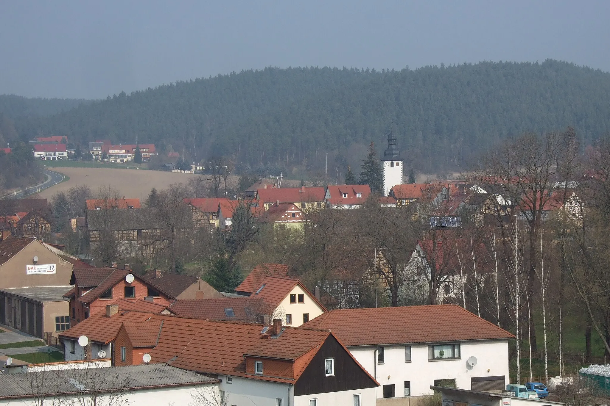 Photo showing: Unterwellenborn, 2007