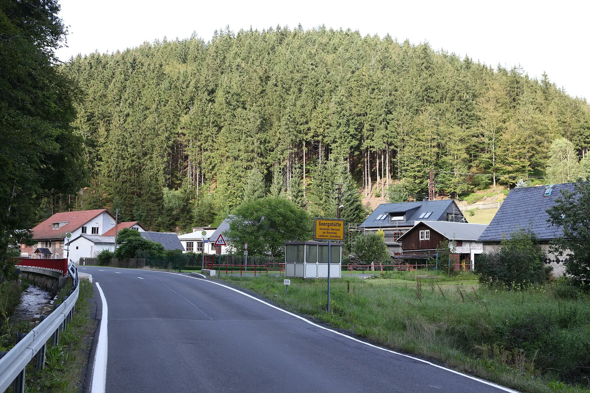 Photo showing: Georgshütte, OT von Oberland am Rennsteig, Landkreis Sonneberg