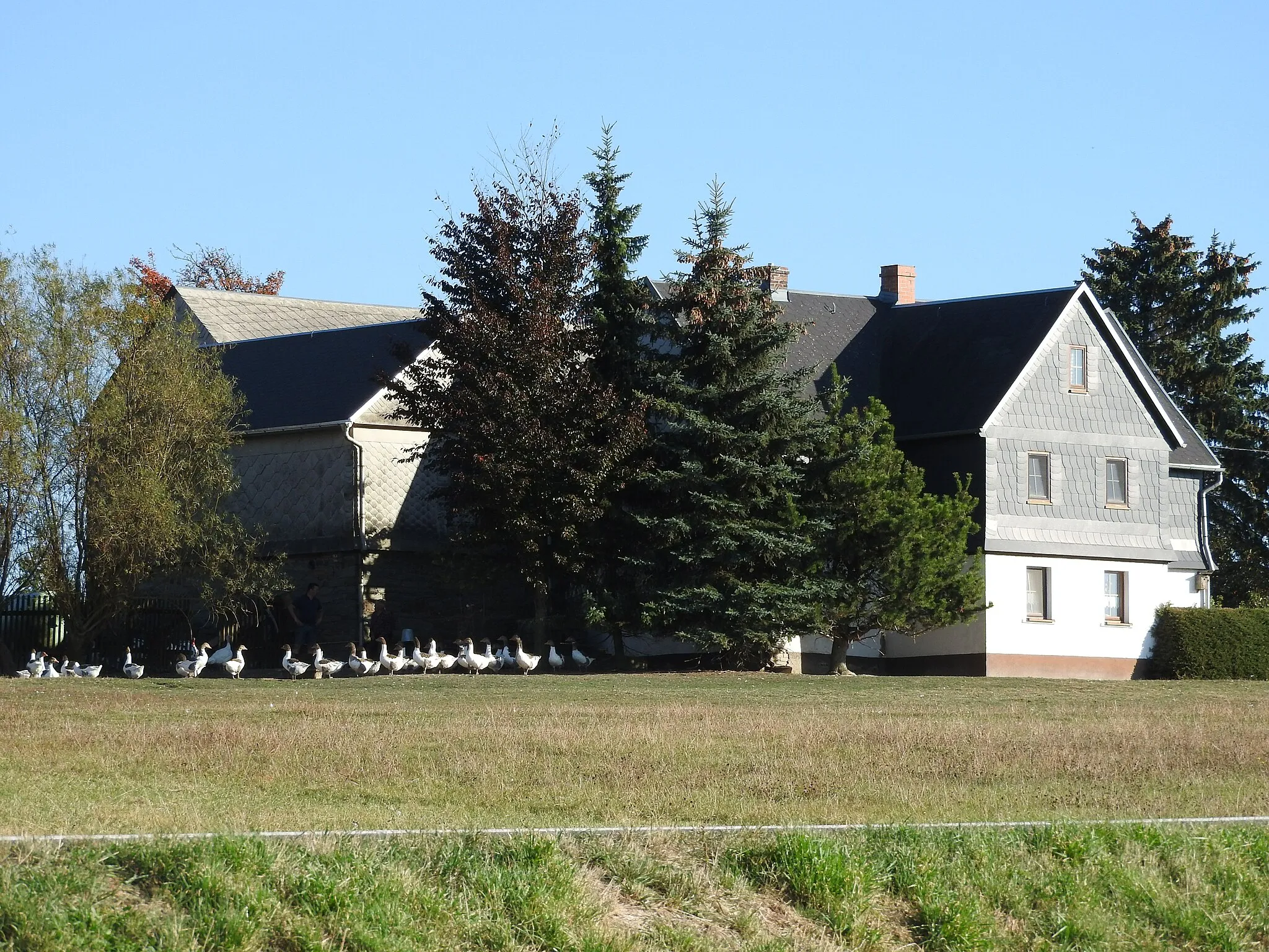 Photo showing: Haus in Erbengrün, Thüringen