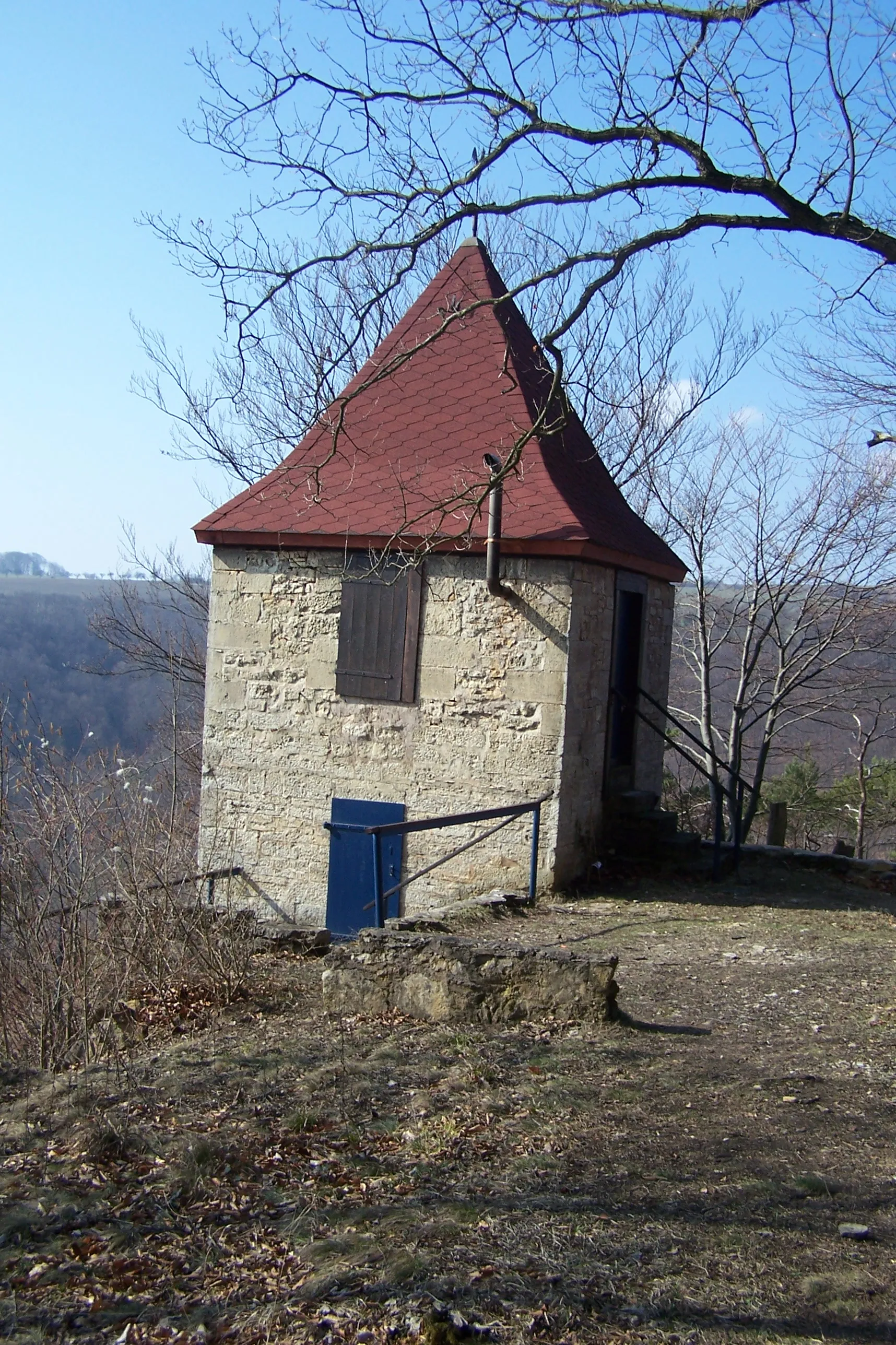 Photo showing: Das Itsche-Türmchen - ein beliebter Aussichtspunkt bei Frankenroda.