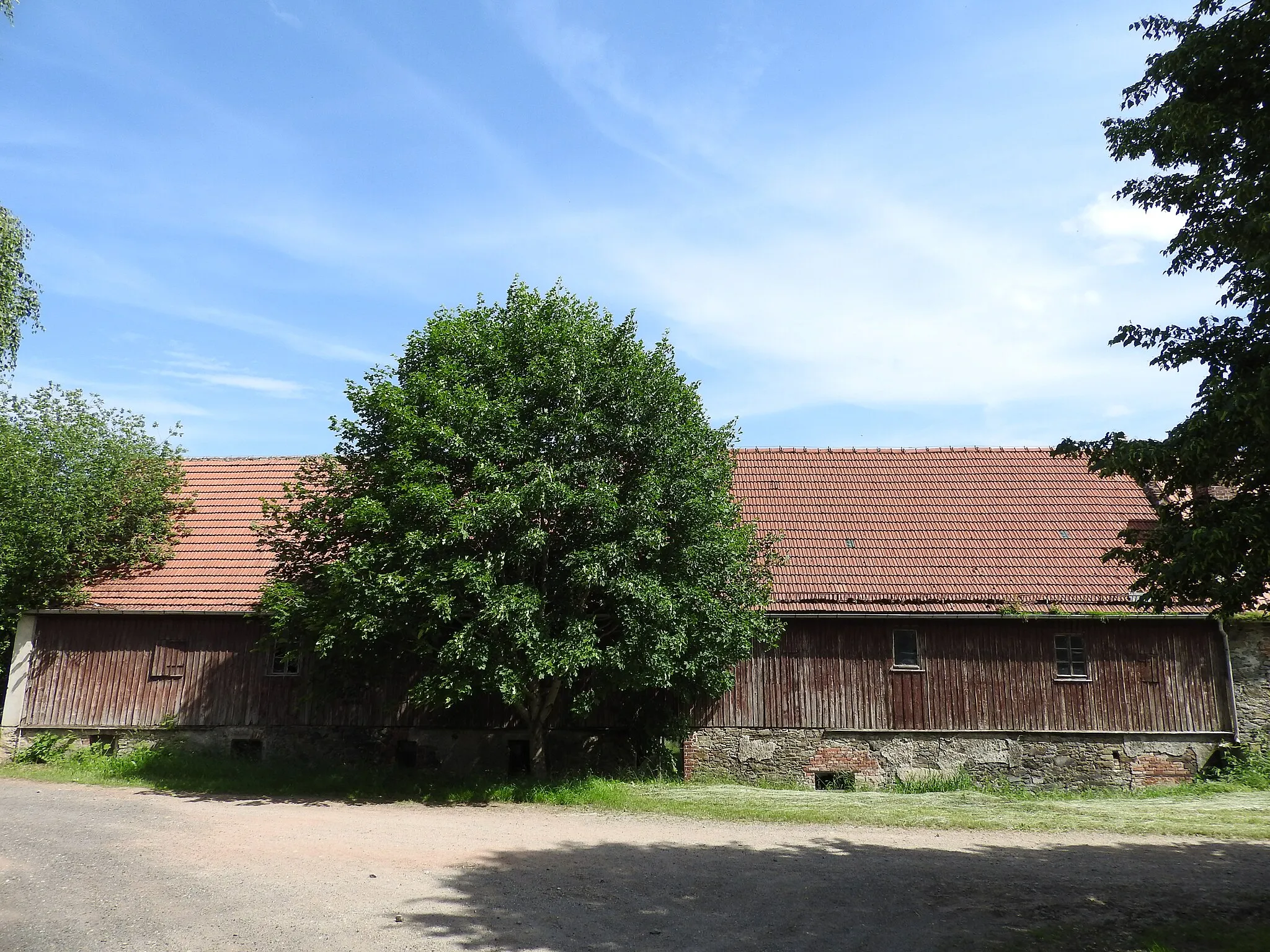 Photo showing: Gebäude in Erkmannsdorf, Thüringen