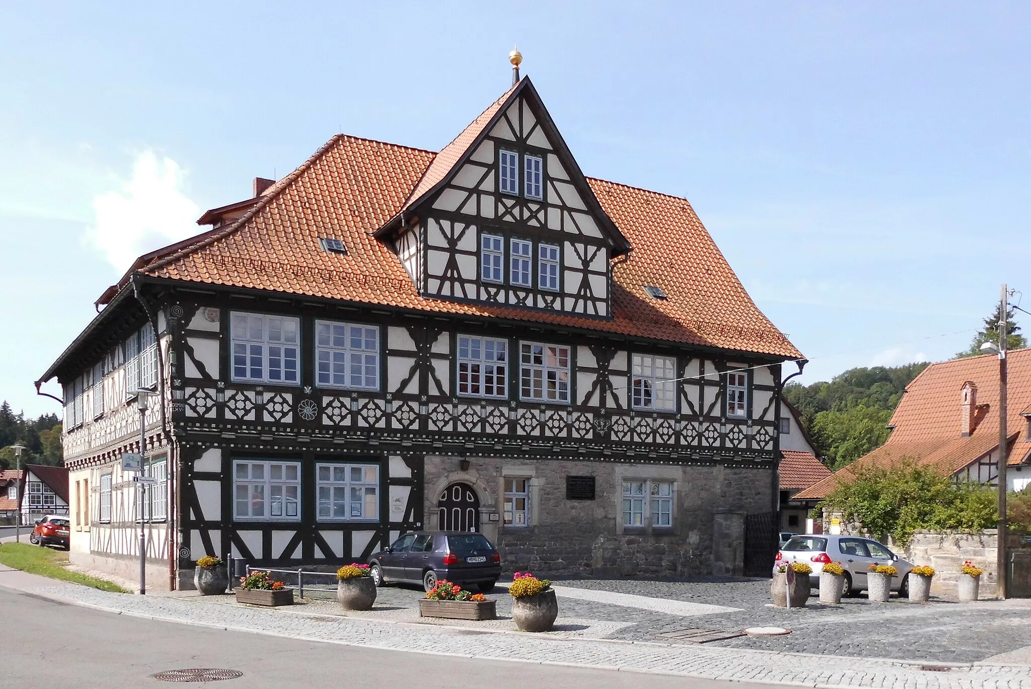 Photo showing: Historisches Amtshaus in Themar.