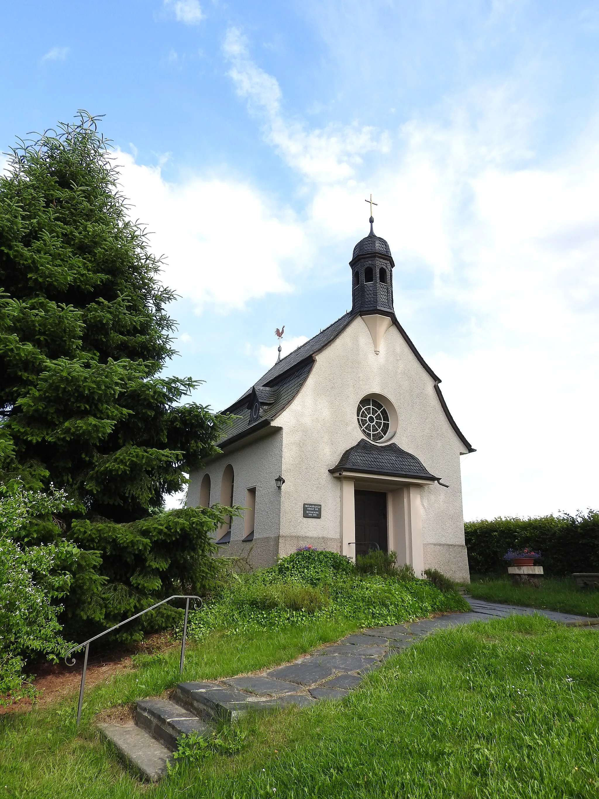 Photo showing: Nikolaus-Kapelle von Dörflas, Crispendorf in Thüringen