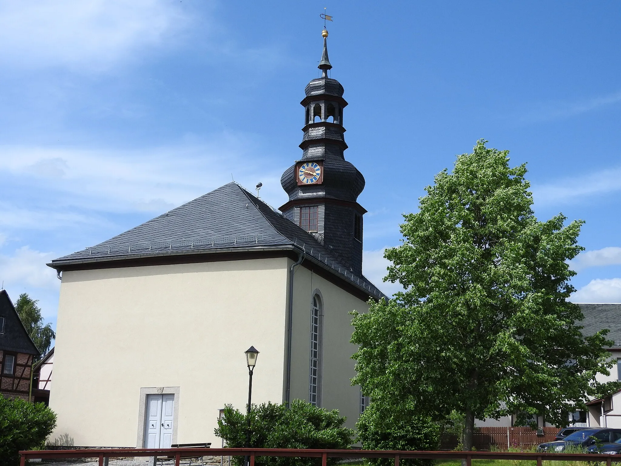 Photo showing: Kirche in Eßbach, Thüringen