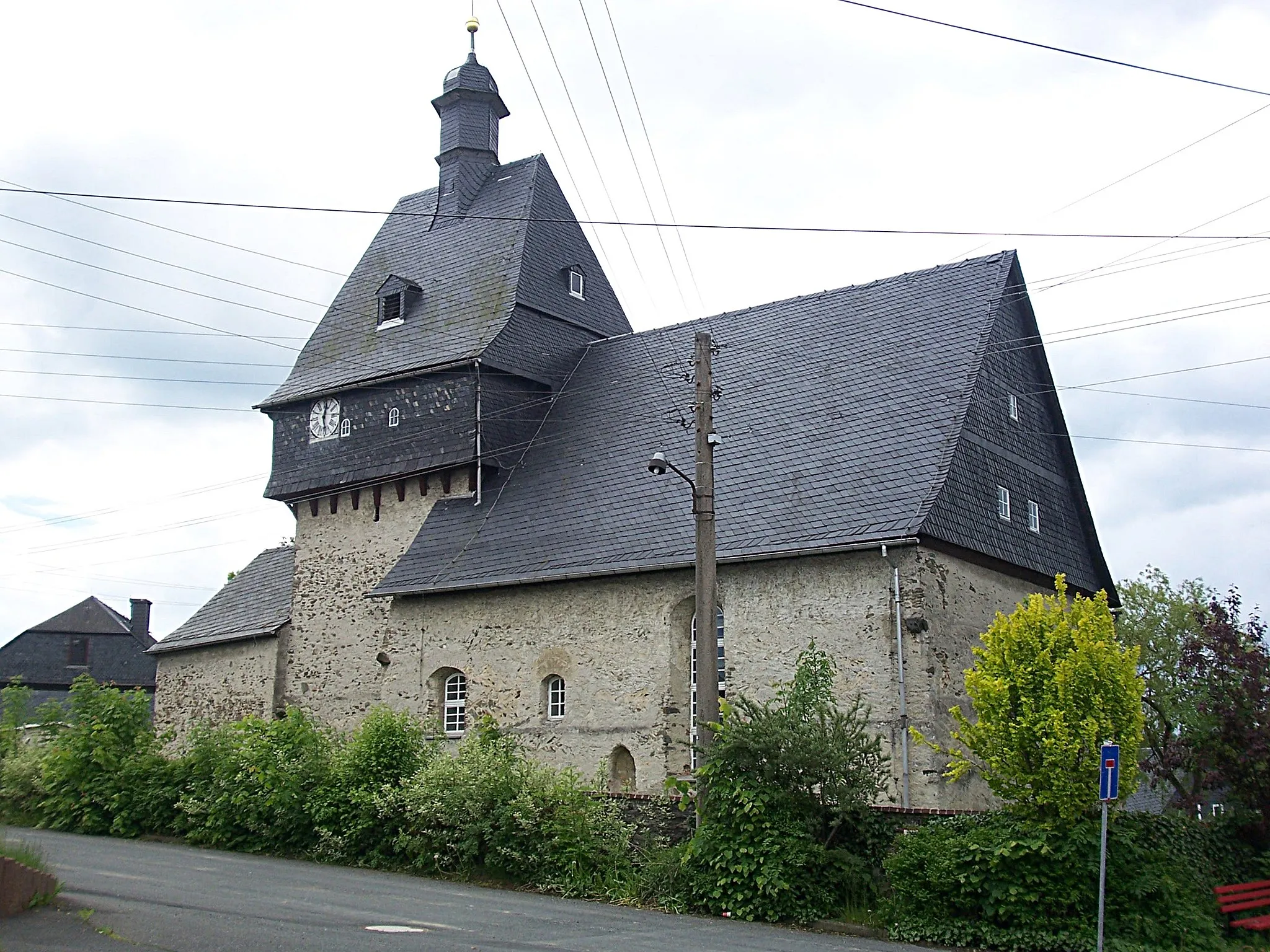 Photo showing: Wehrkirche St. Leonhard (Friesau)