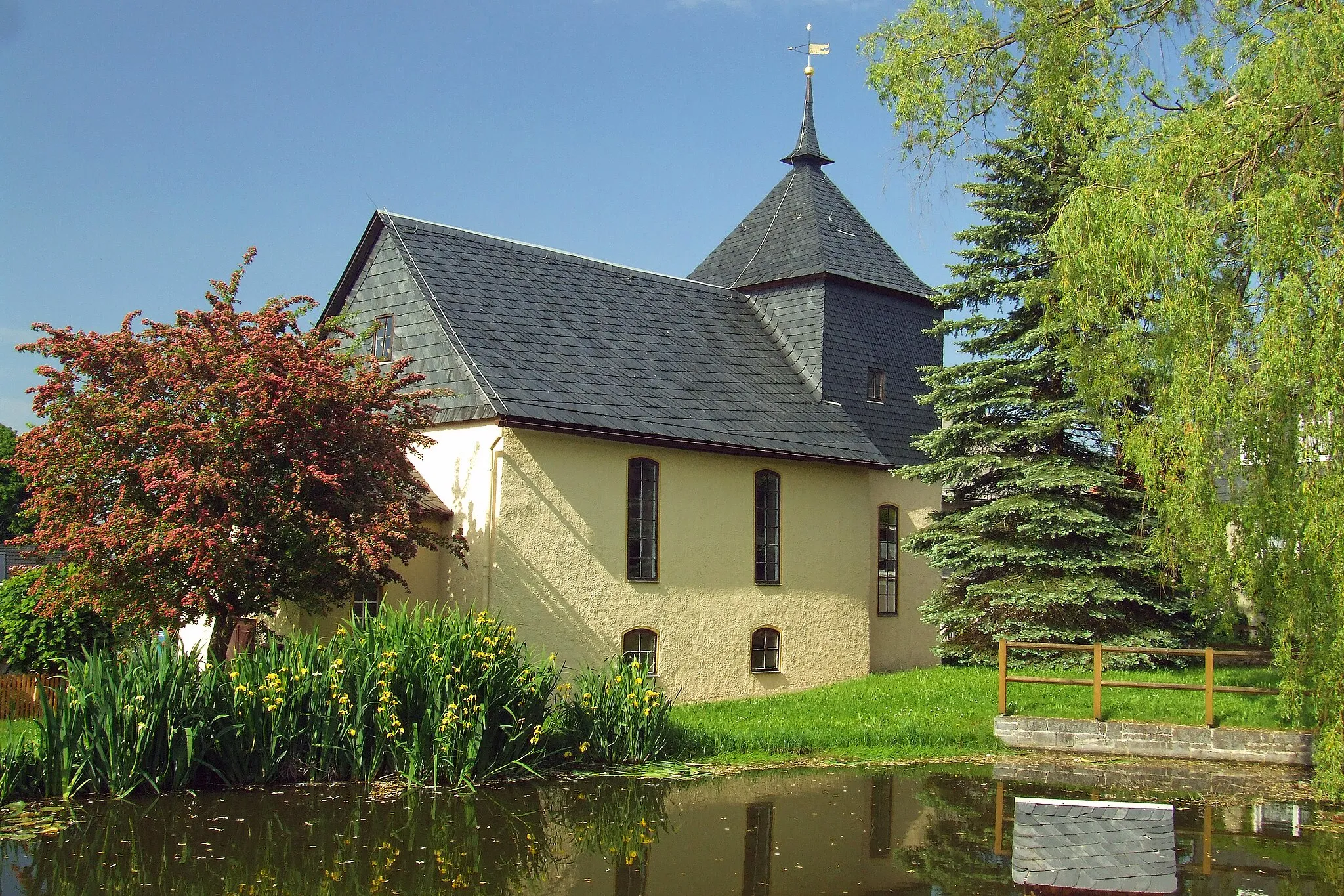 Photo showing: church Kleingeschwenda