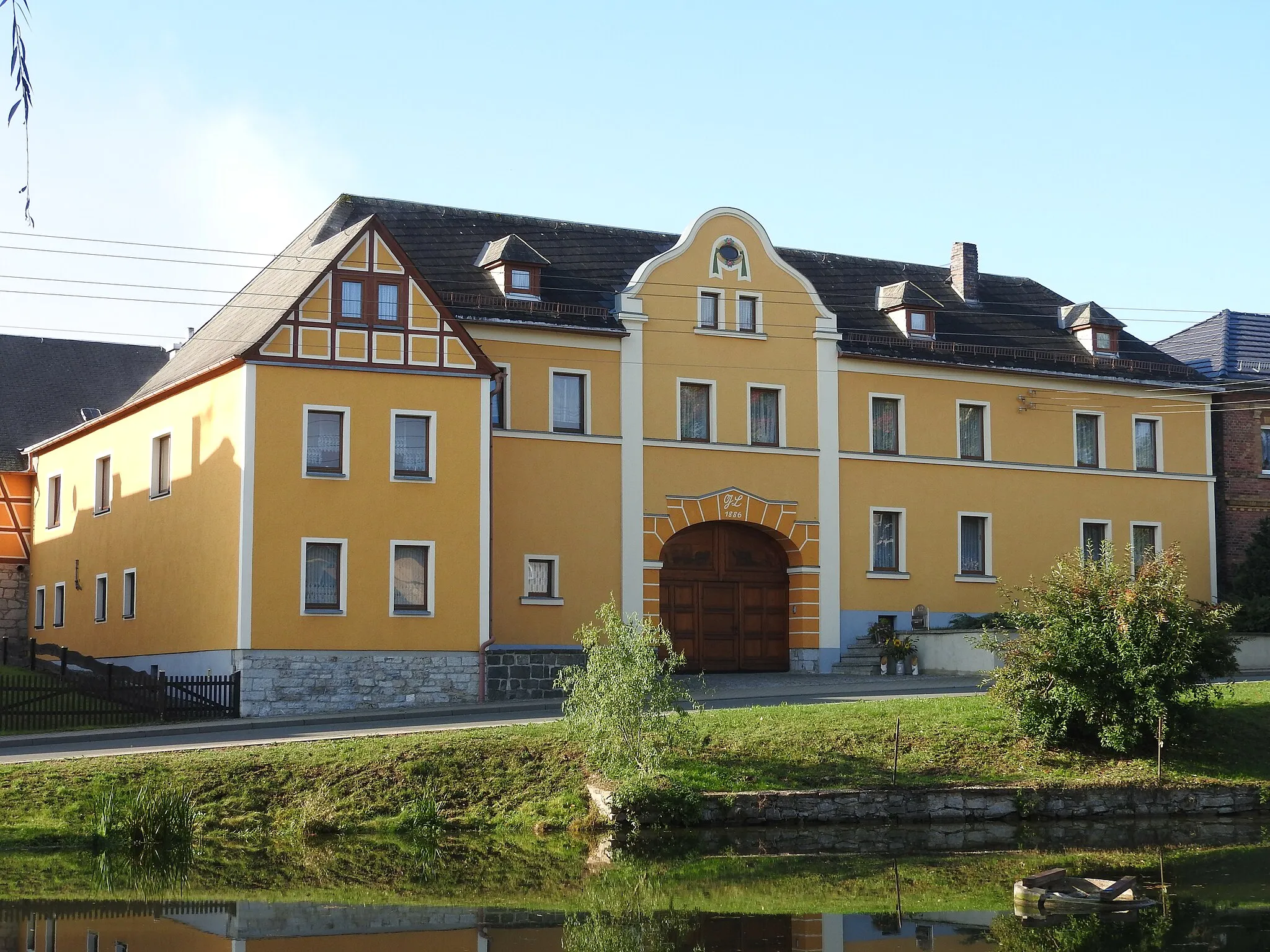Photo showing: Gebäude in Pahren in Thüringen