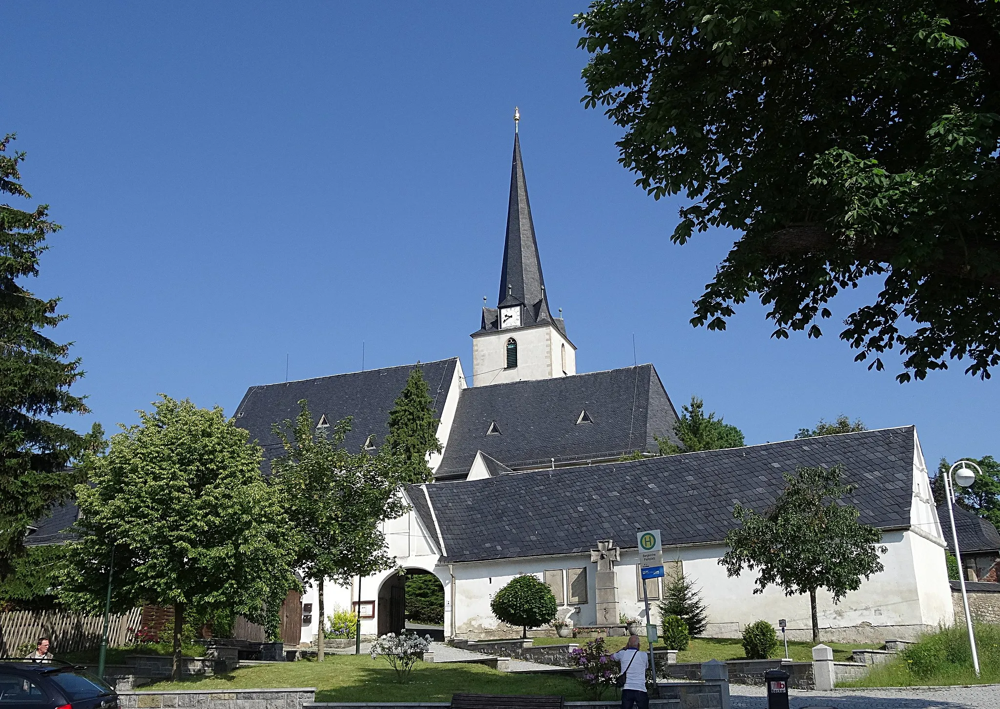 Photo showing: Bergkirche Sankt Marien, Schleiz
