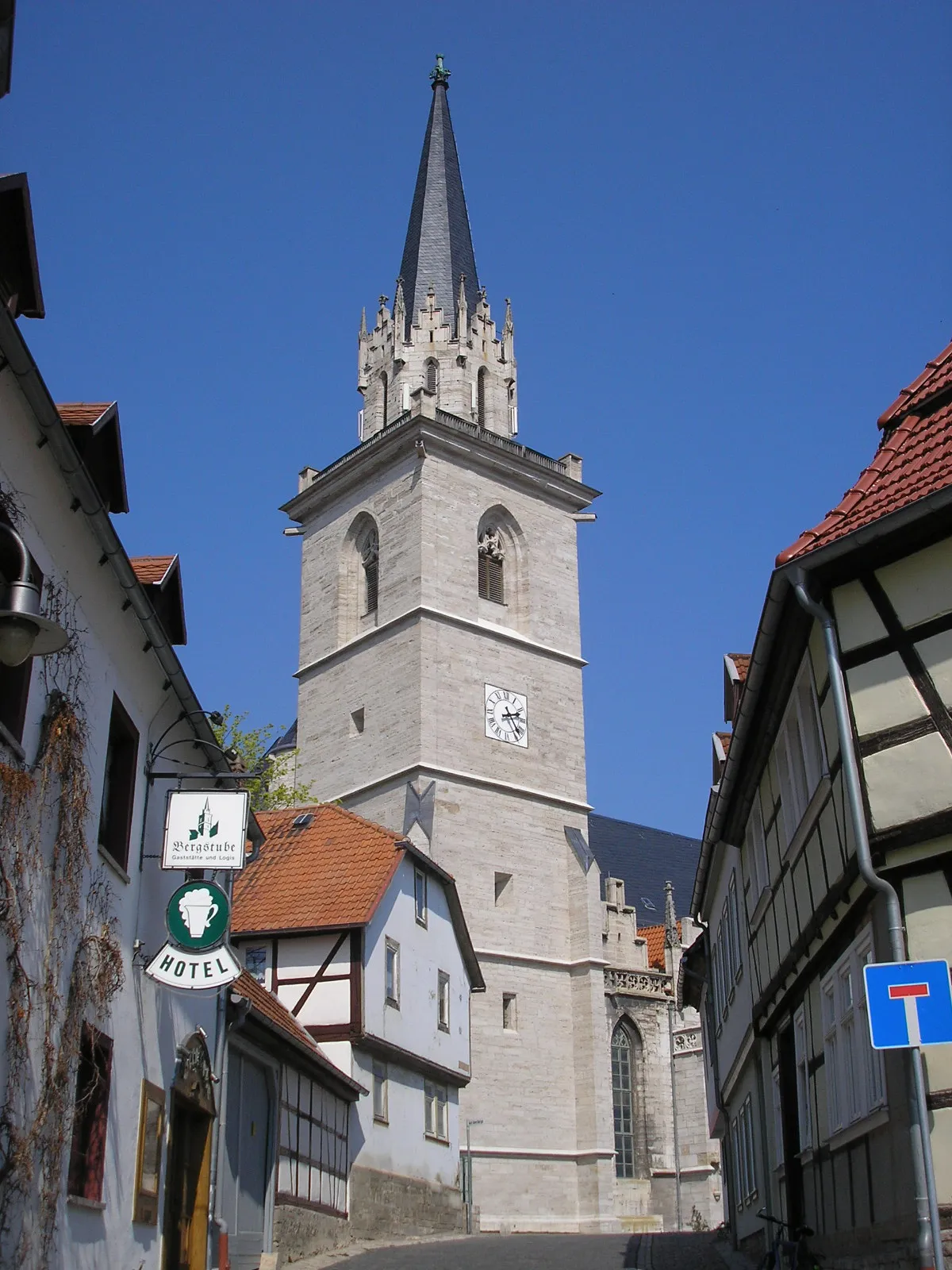 Photo showing: Die Bergkirche in Bad Langensalza (Thüringen).