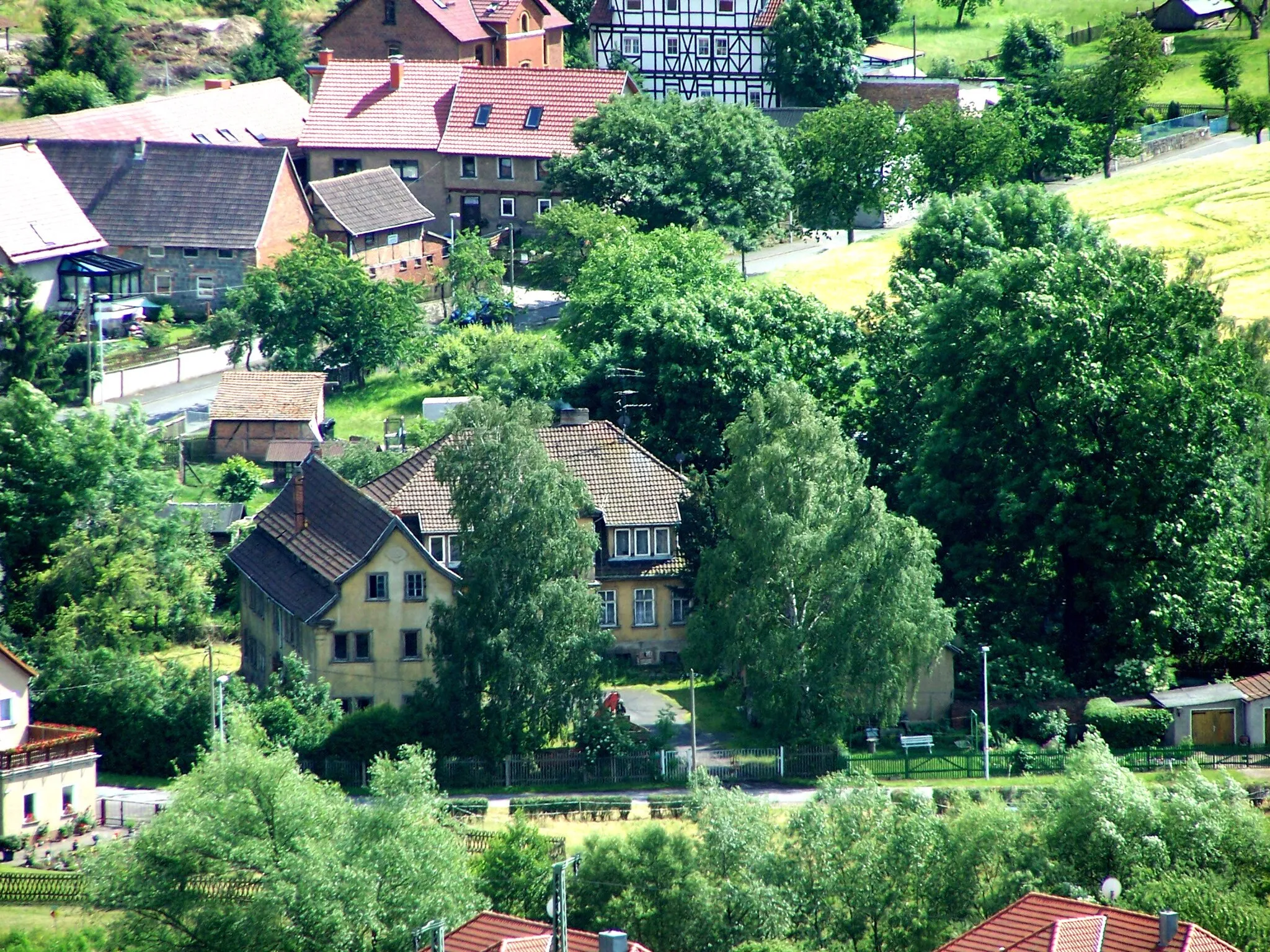 Photo showing: Das ehemalige Gut Rothenhof im Osten der Stadt Eisenach.