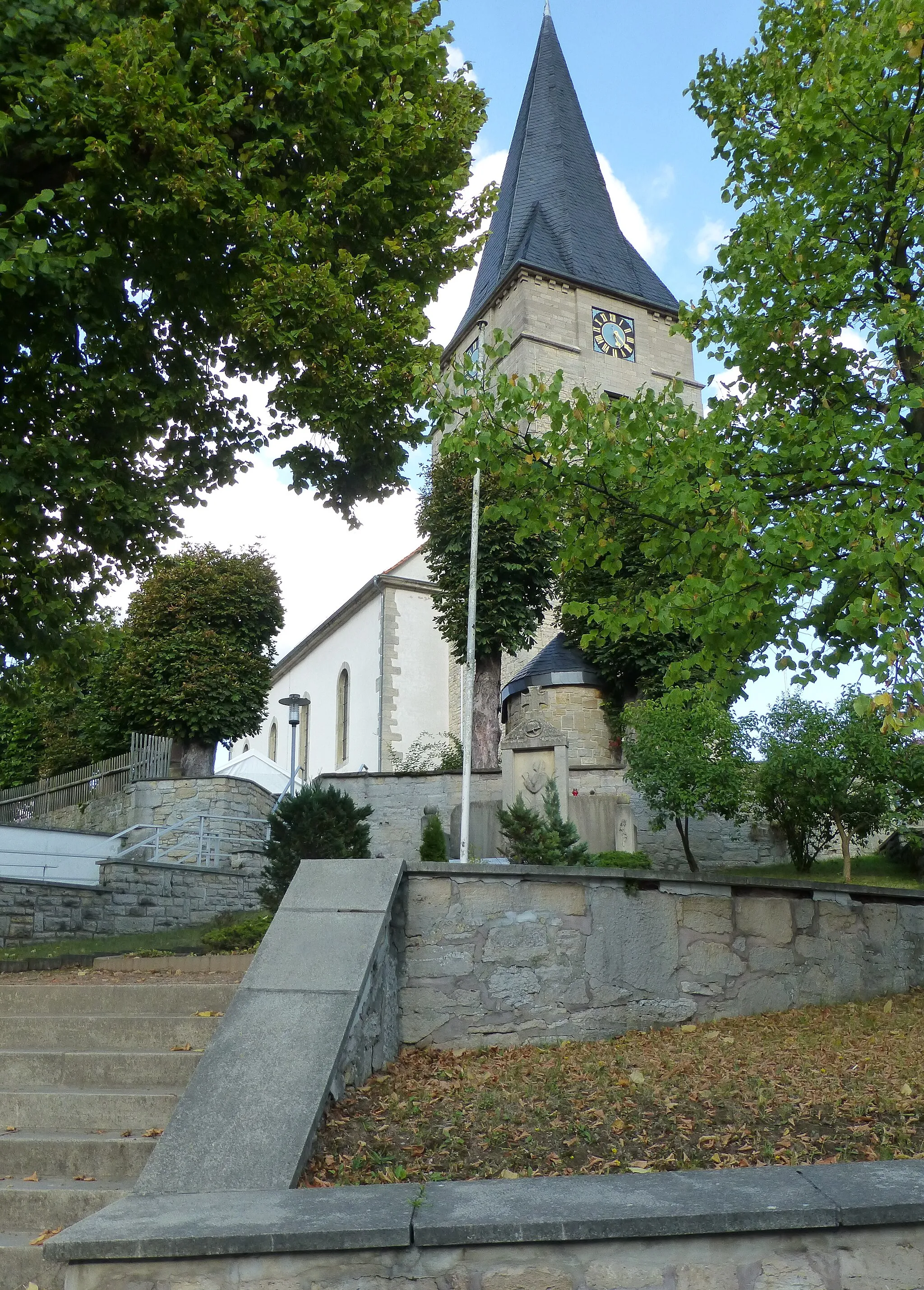 Photo showing: Die Kirche in Breitenbach