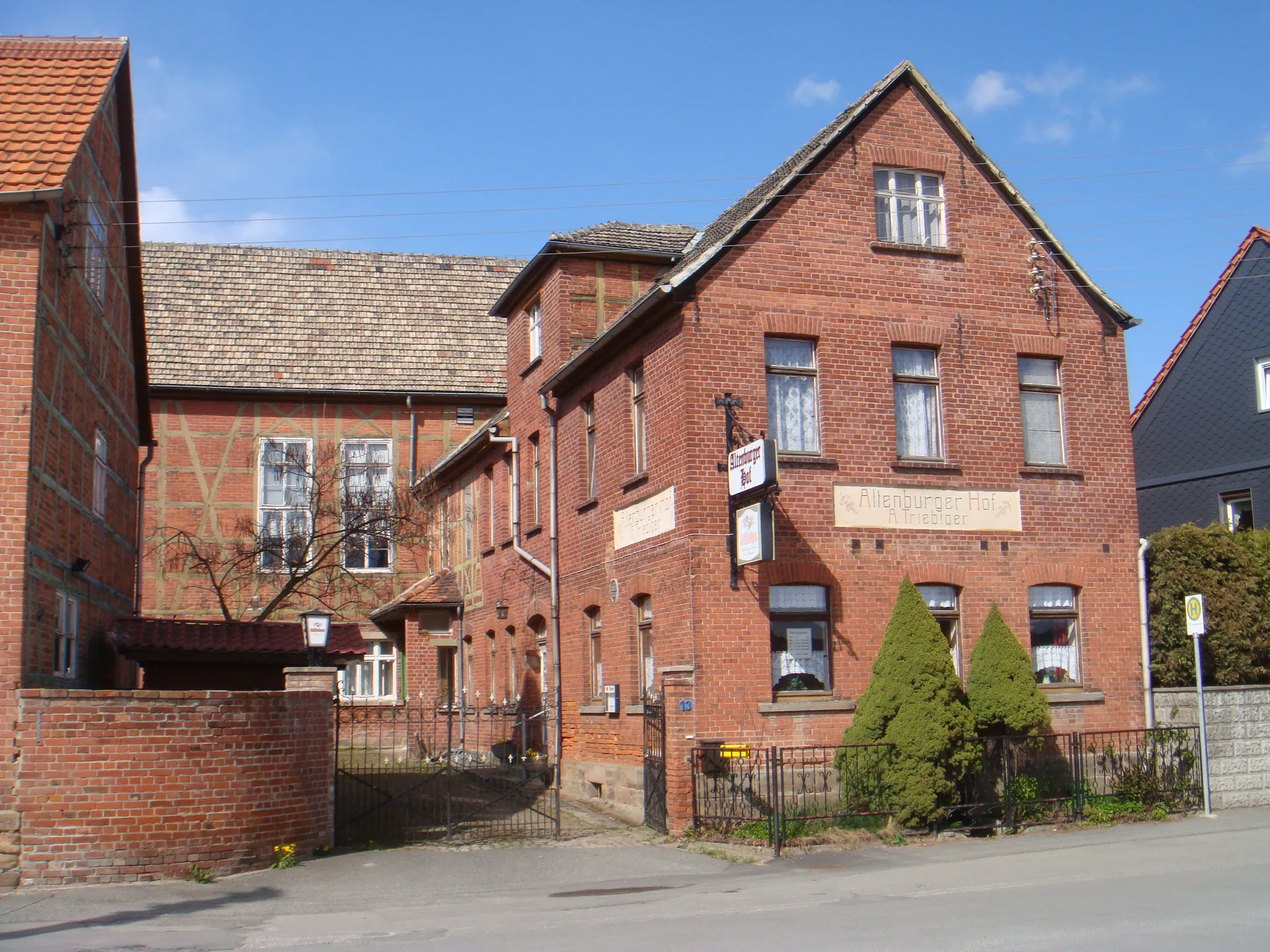 Photo showing: Quirla Gasthaus "Altenburger Hof"