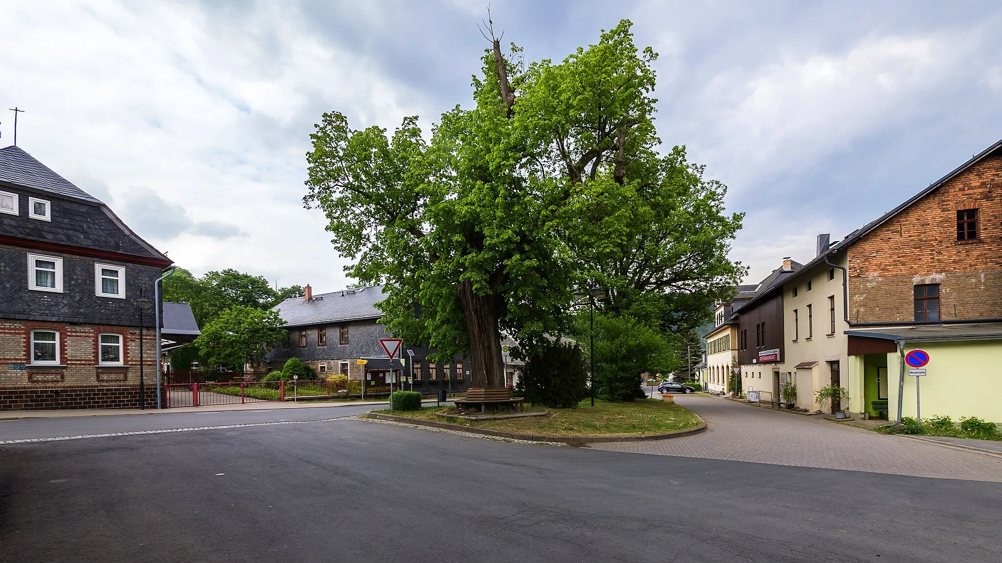 Photo showing: Marktgölitz Anger