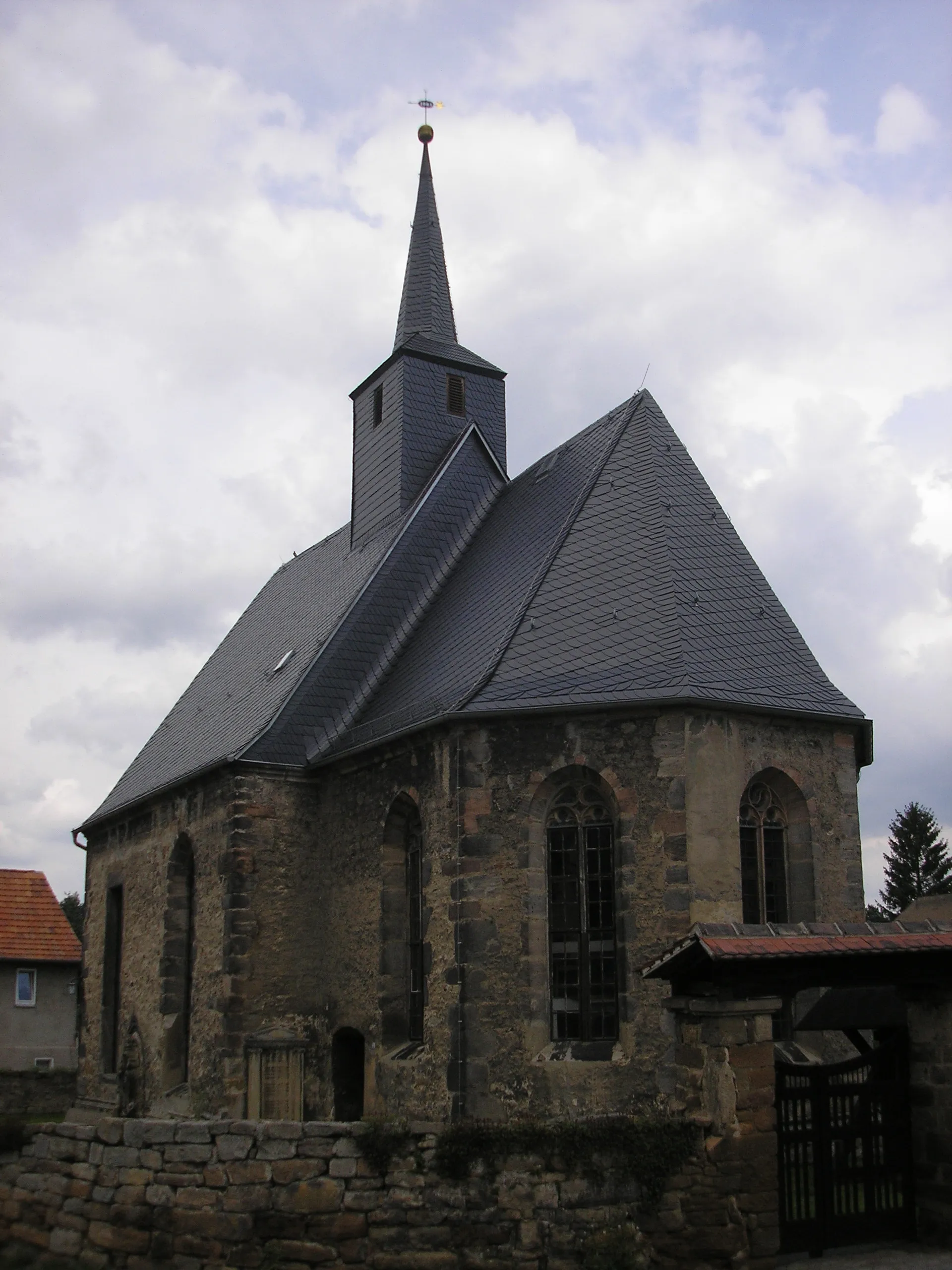 Photo showing: Die Kirche in Freienorla (Thüringen).