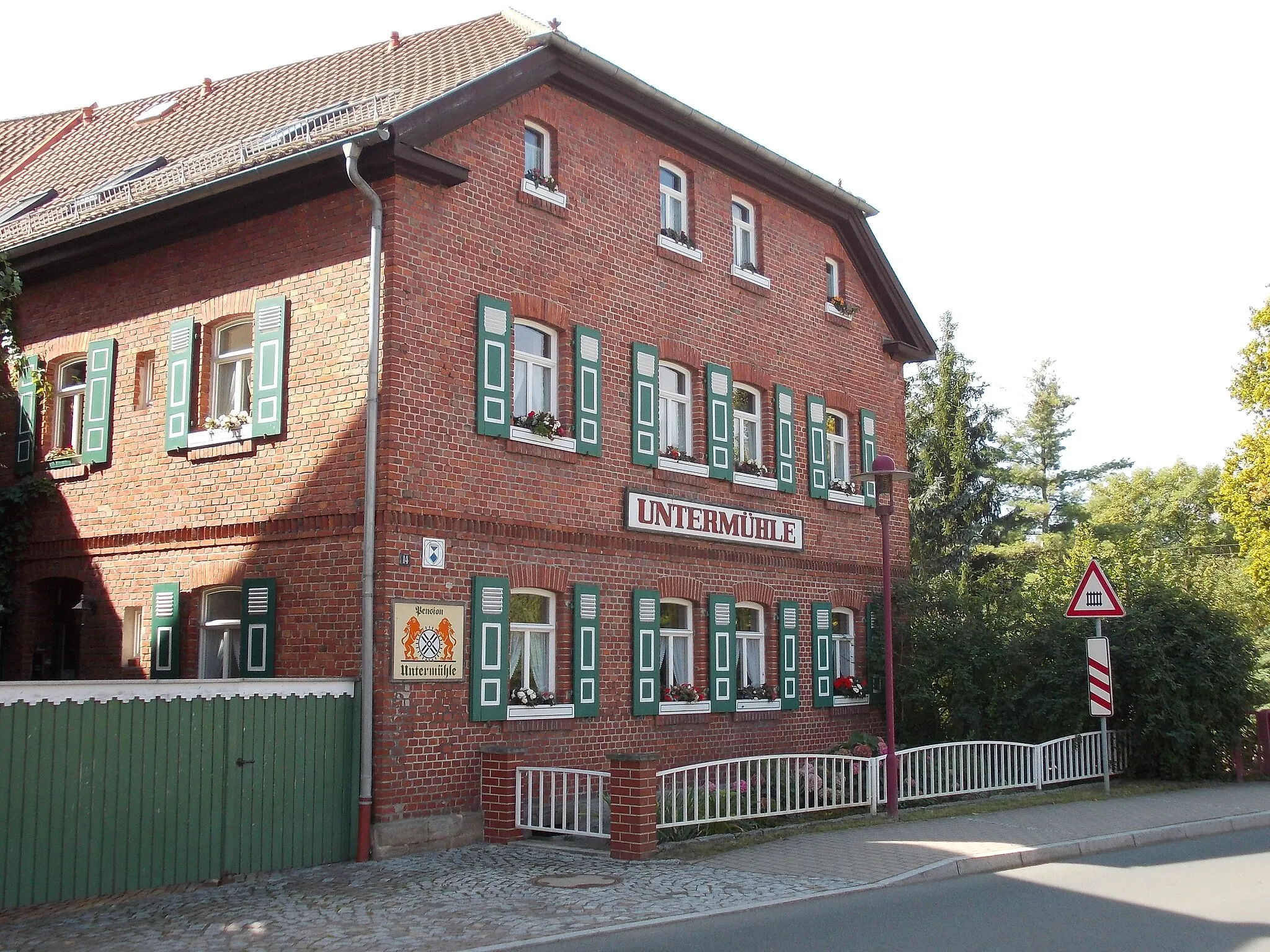 Photo showing: Untermühle ("Lower Mill") in Freinorla (district: Saale-Holzland-Kreis, Thuringia)