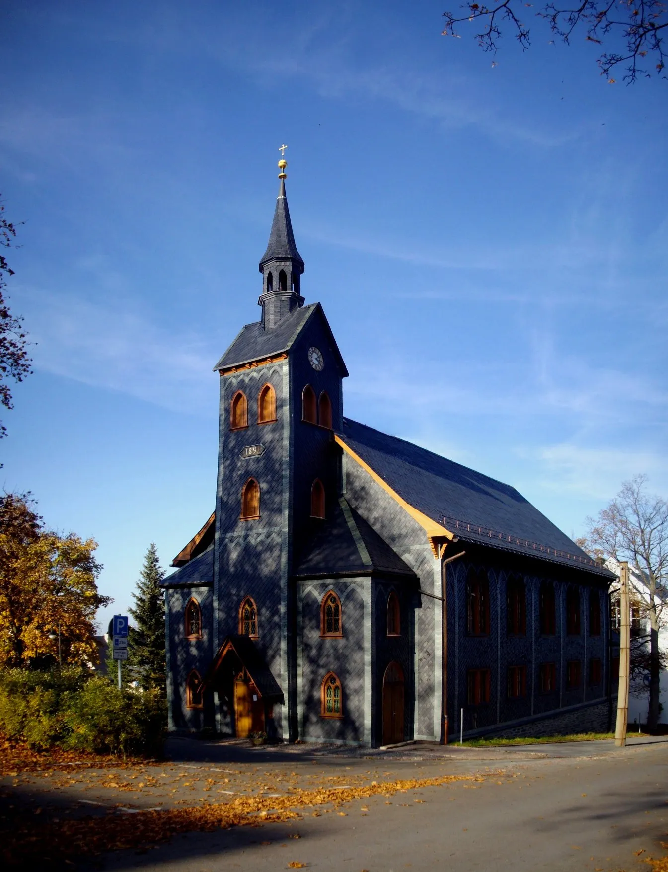 Photo showing: Kirche Neuhaus am Rennweg