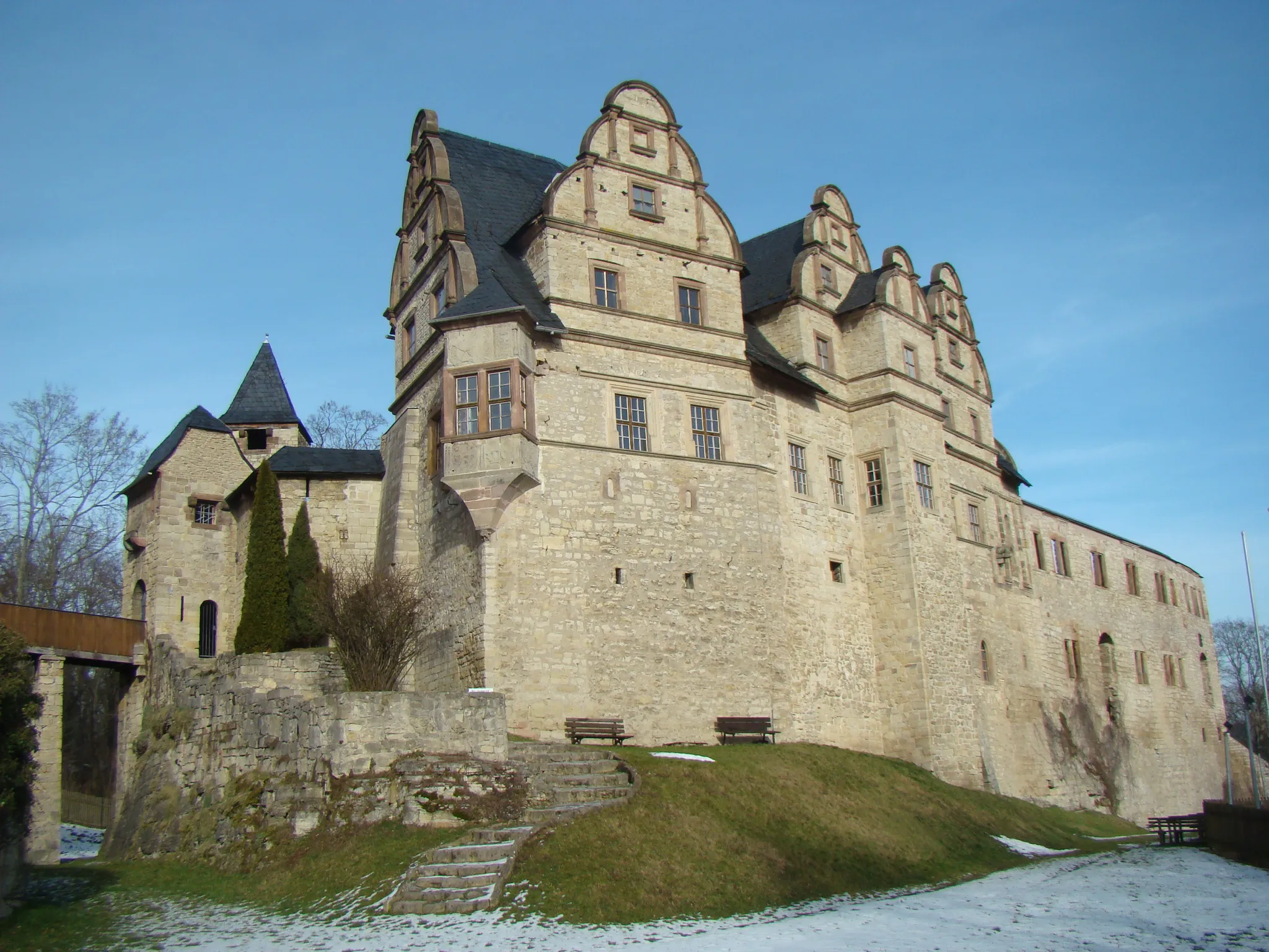 Photo showing: Oberschloss (Kranichfeld)