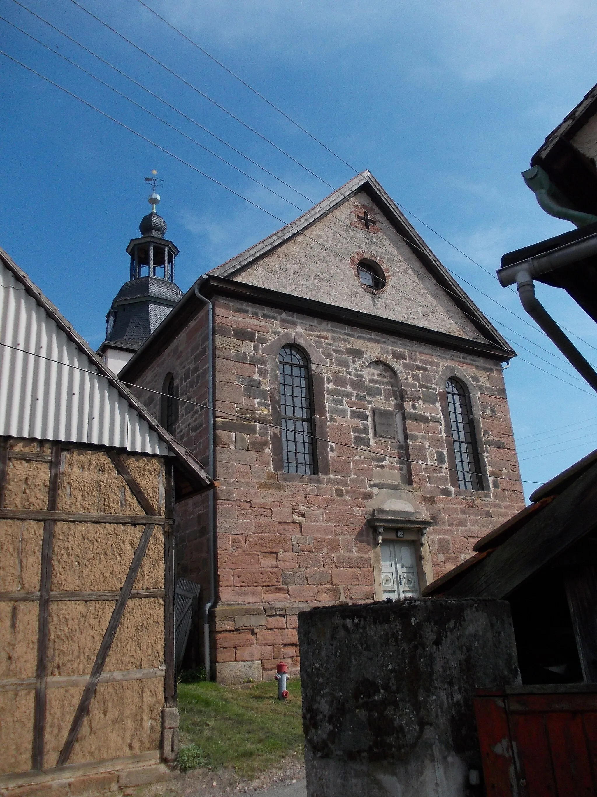 Photo showing: St. Peter and Paul's Church in Kleineutersdorf (district: Saale-Holzland-Kreis, Thuringia)