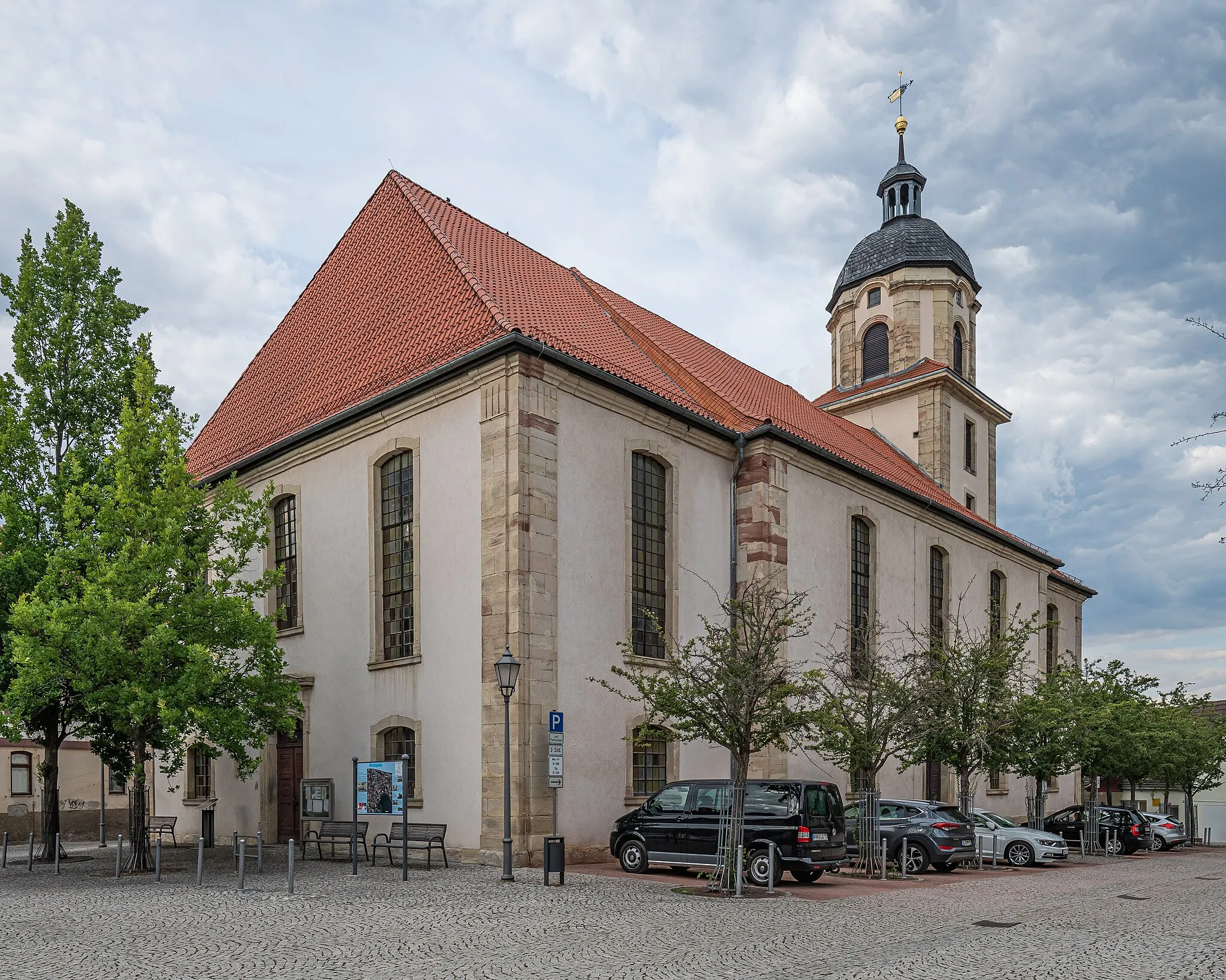 Photo showing: Church in Bad Salzungen (Thuringia, Germany)