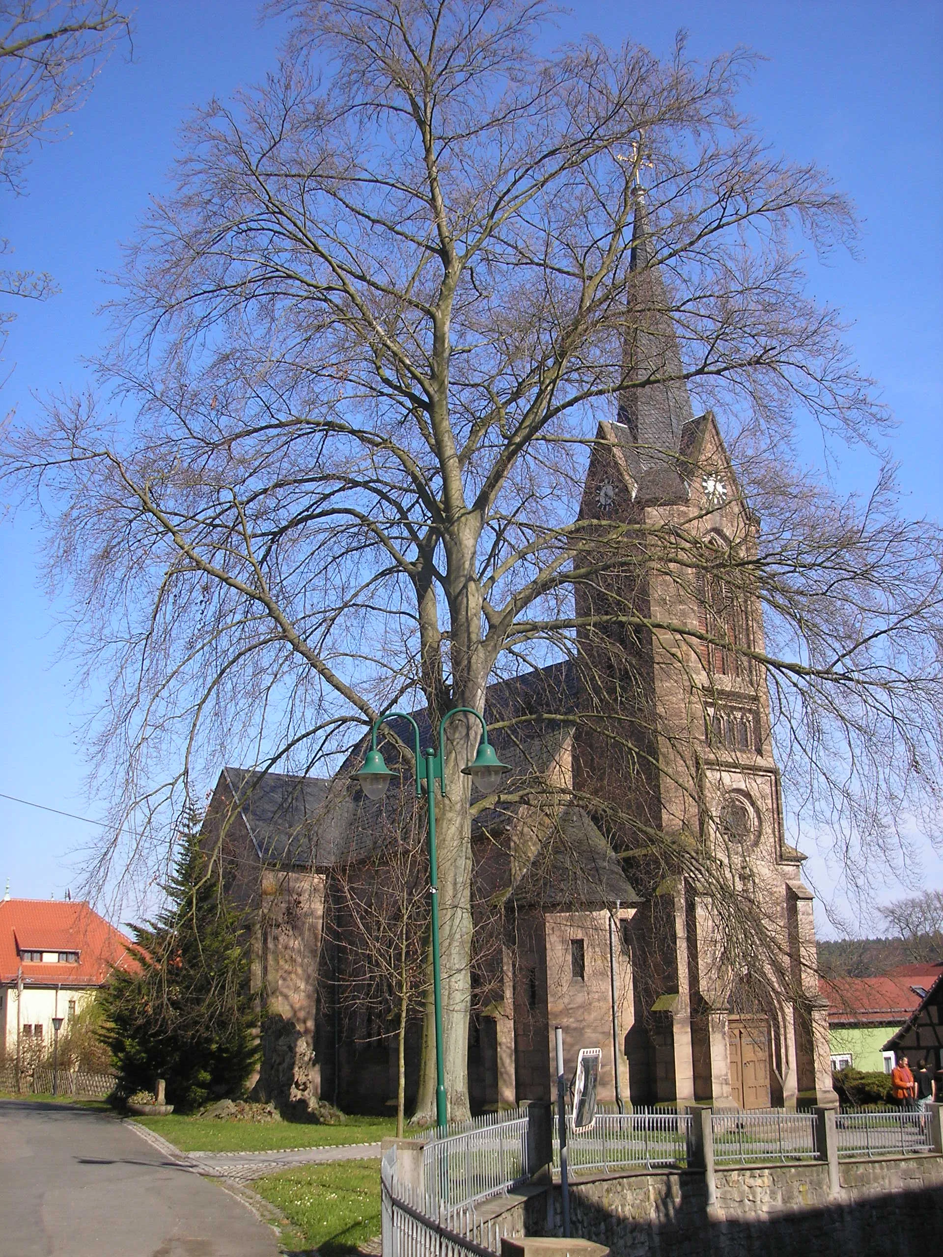 Photo showing: Die Kirche von Hummelshain (Thüringen).