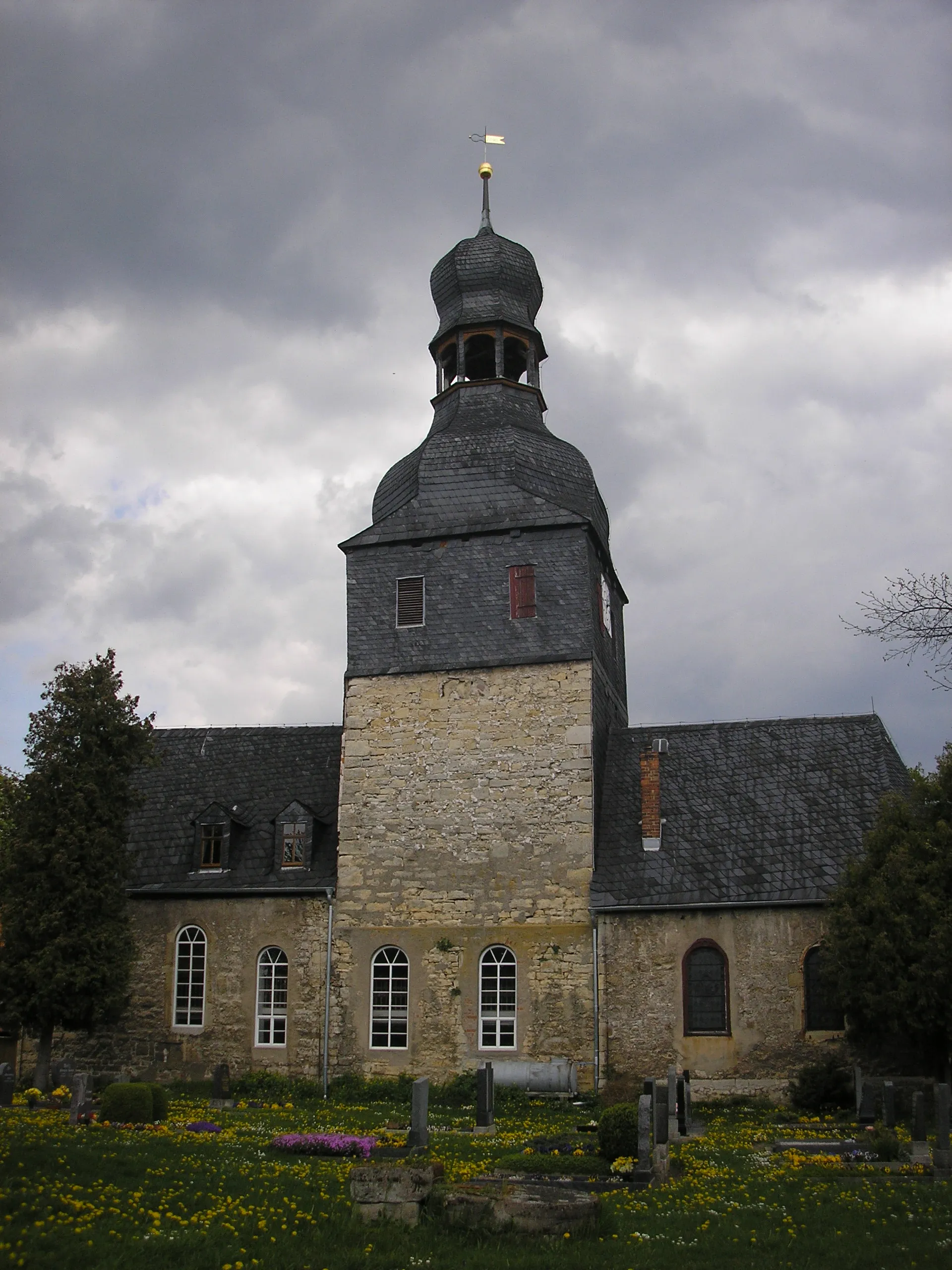 Photo showing: Die Kirche von Etzleben (Thüringen).
