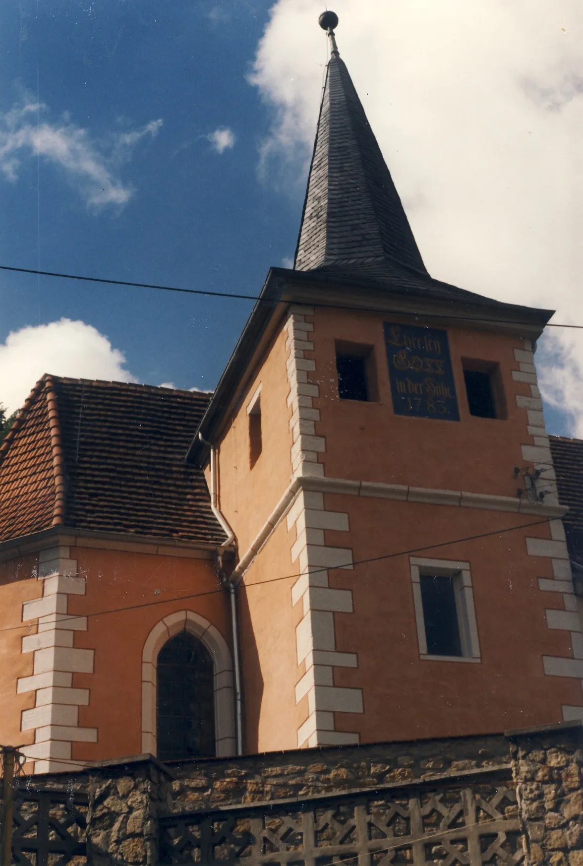 Photo showing: Dorfkirche 1996