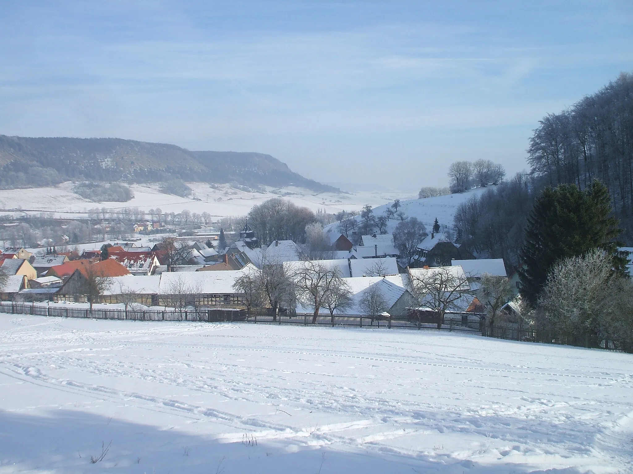 Photo showing: Geunitz, municipality of Reinstädt, Saale-Holzland district, Thuringia, Germany