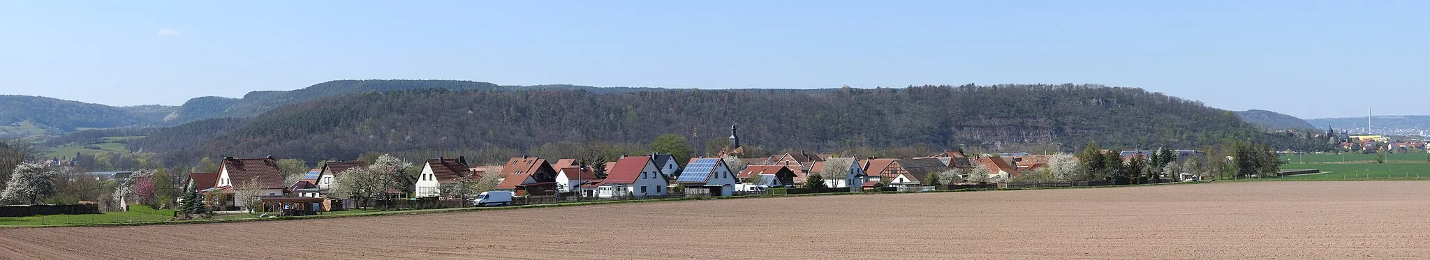 Photo showing: Panorama von Jägersdorf in Thüringen