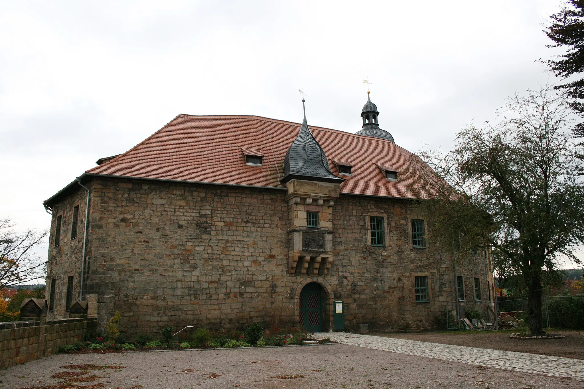 Photo showing: Schloss Blankenhain in der Gemeinde Blankenhain (nicht nahe Crimmitschau), Deutschland