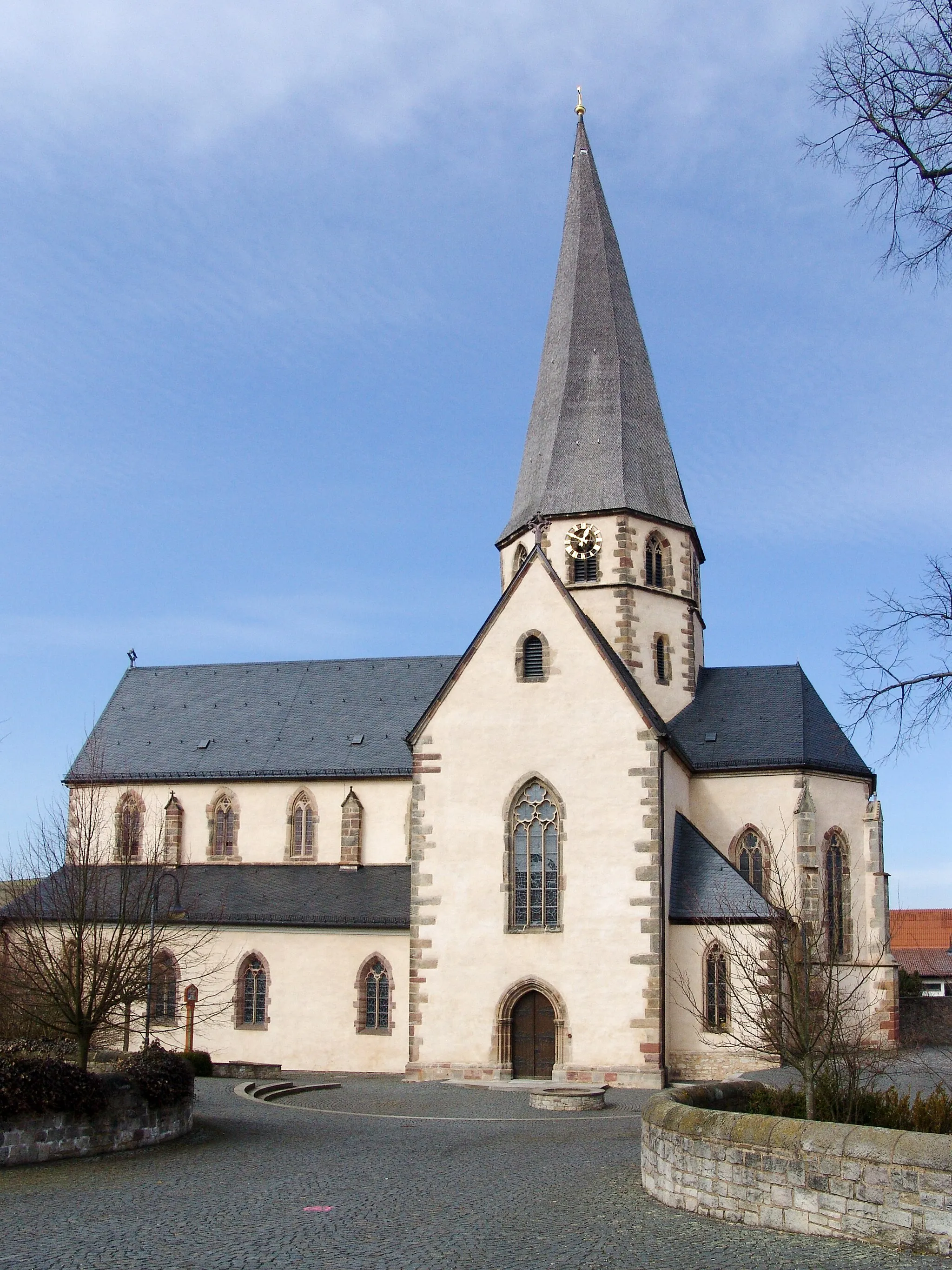 Photo showing: Rasdorf, Stiftskirche