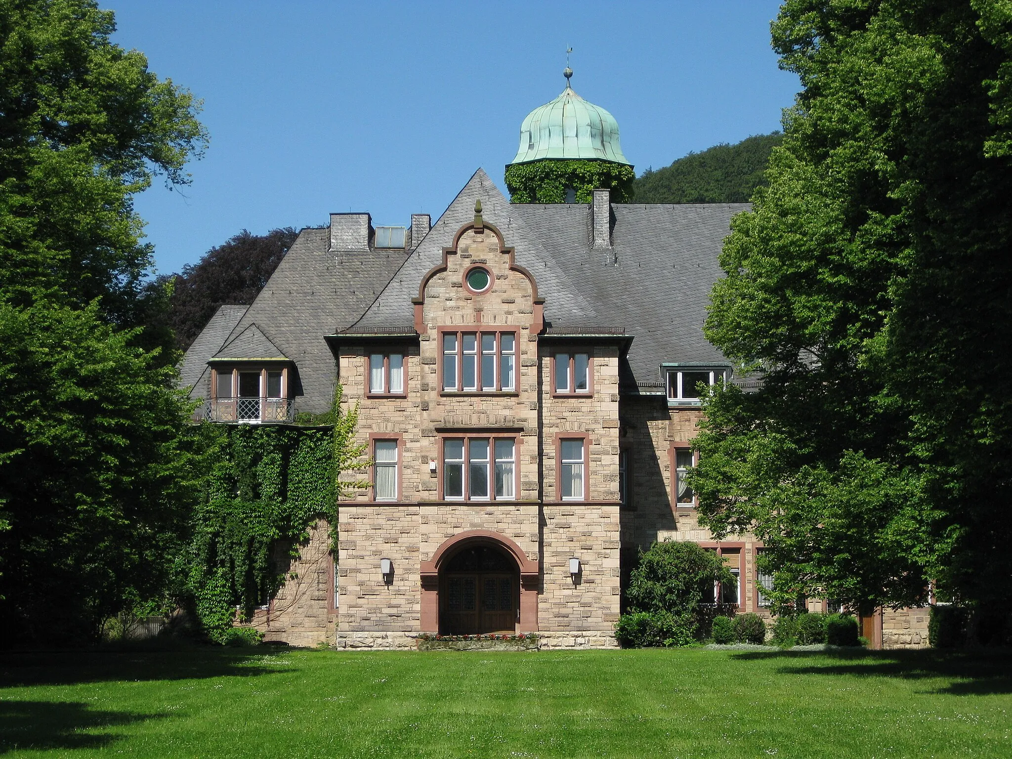 Photo showing: Gutshaus Hohenhaus in Holzhausen bei Herleshausen in Hessen