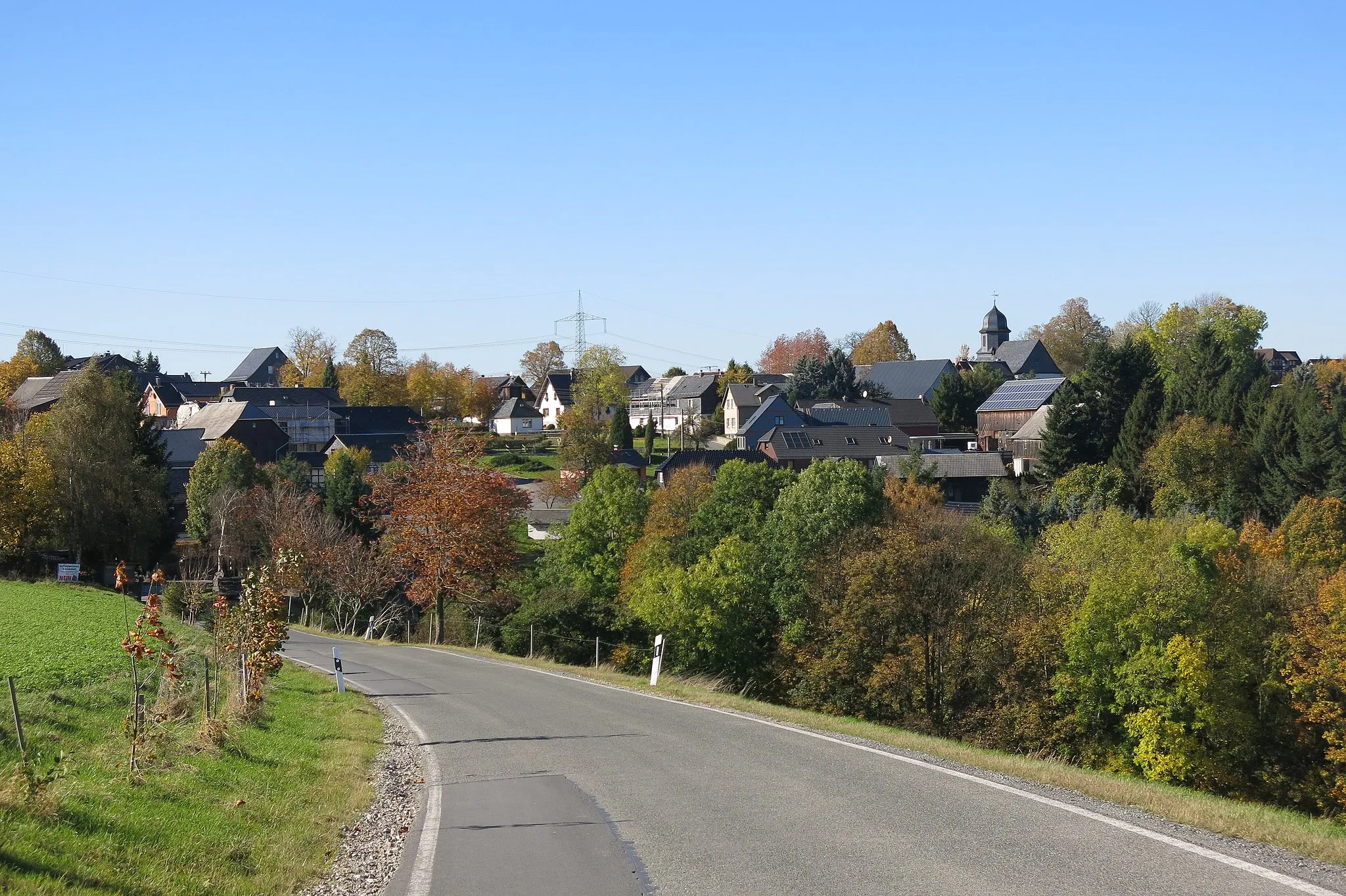 Photo showing: Blick auf das herbstliche Schweinbach