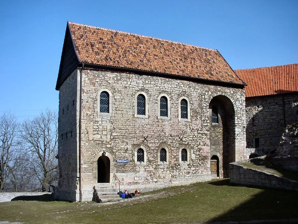 Photo showing: Lohra Burg Doppelkapelle, eigenes Foto von 2004, Public Domain