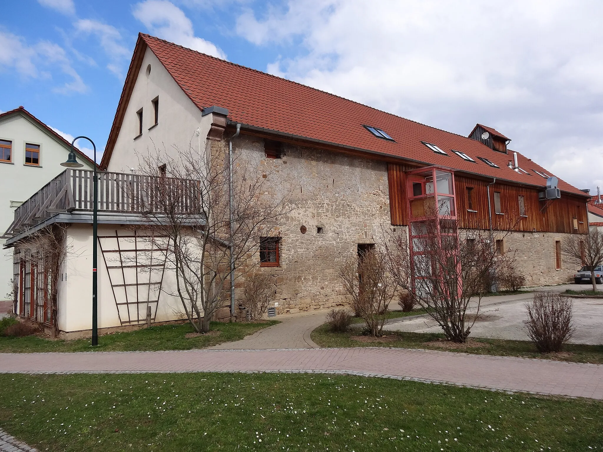 Photo showing: Gutshof Hauteroda, Thüringen