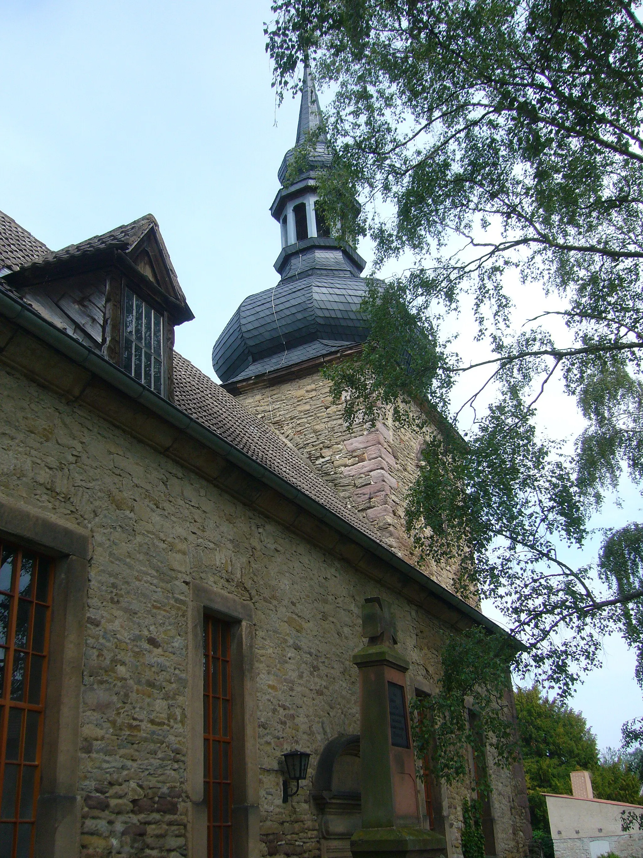 Photo showing: Curch in Ritteburg, Kyffhäuser region, Germany