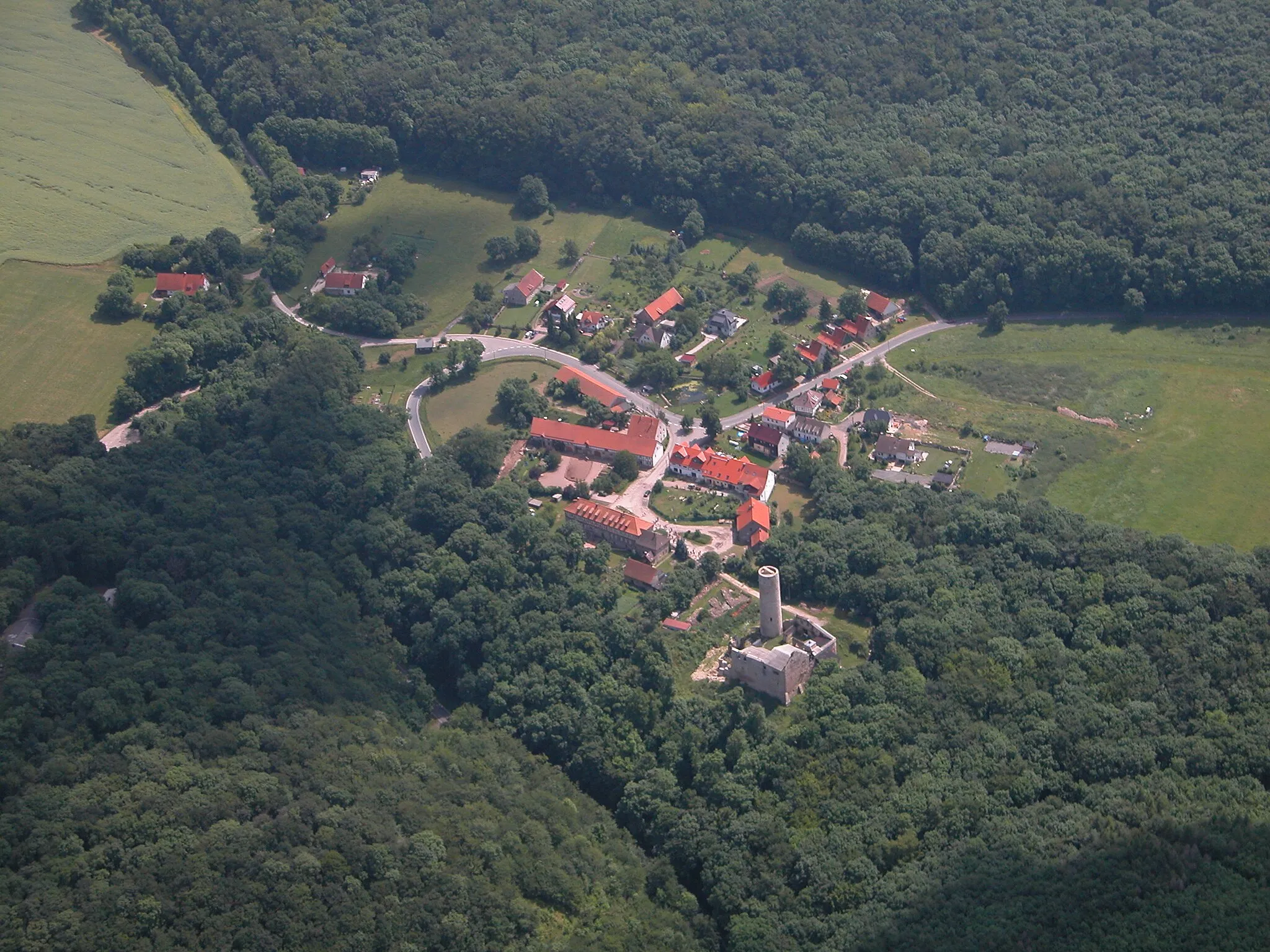 Photo showing: Luftbild von Straußberg.