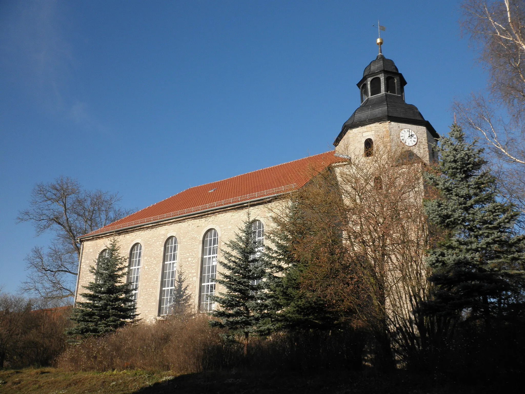 Photo showing: Church in Urbach (Menteroda) in Thuringia