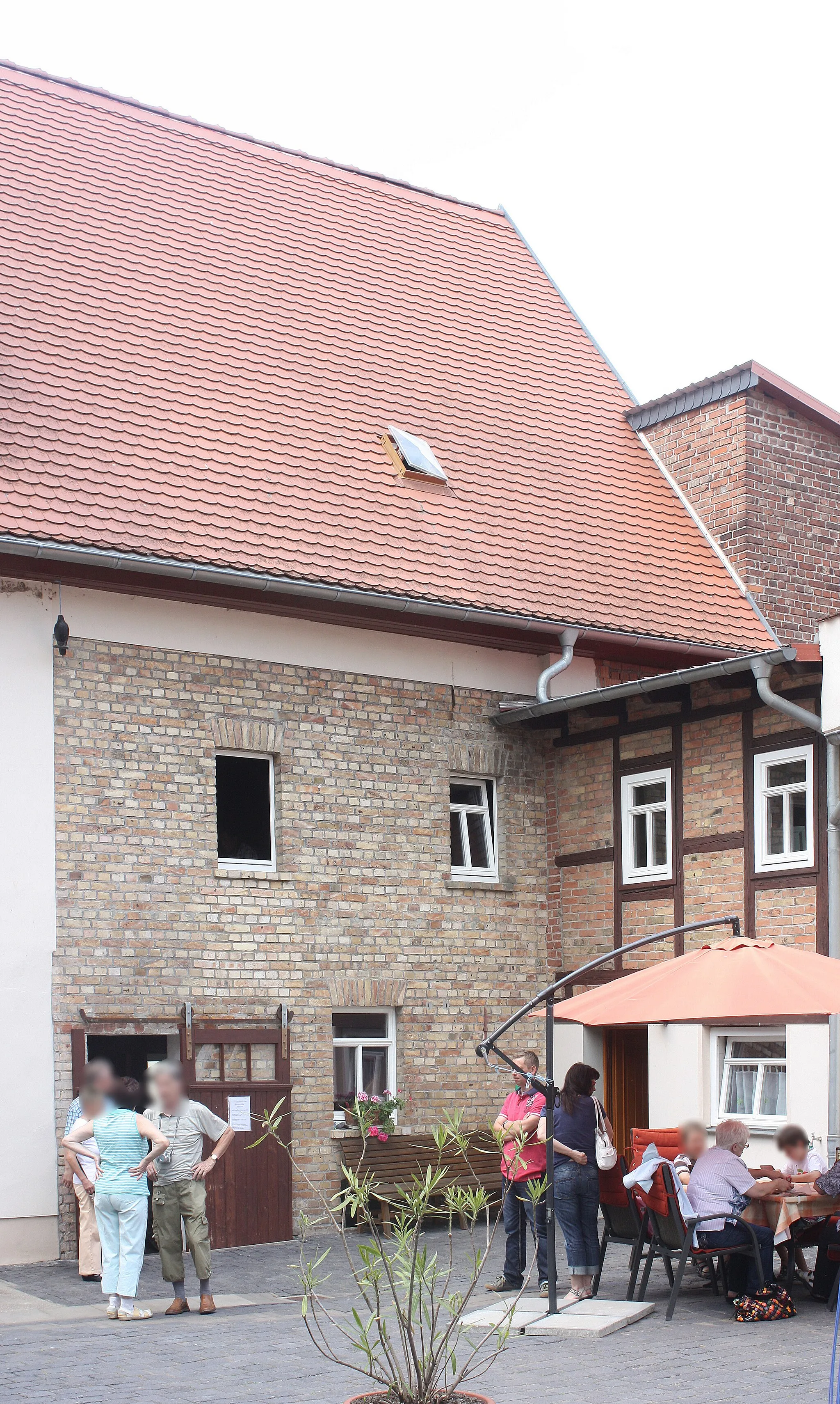 Photo showing: Mönchpfiffel, the watermill "Klostermühle"