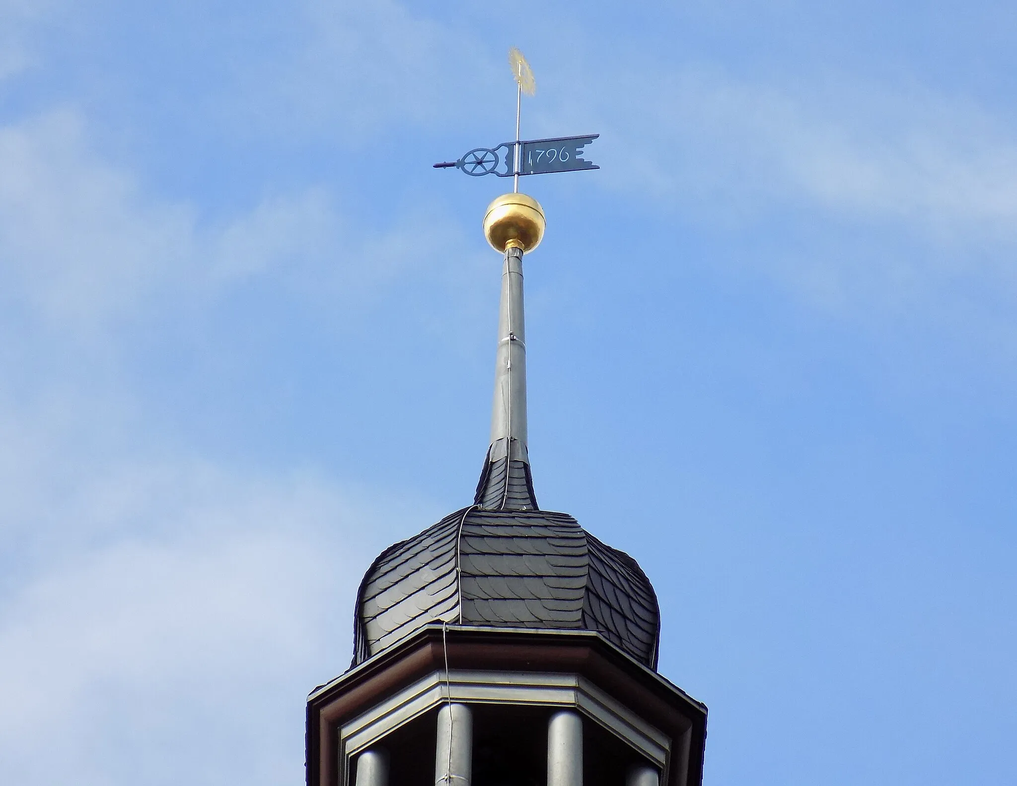 Photo showing: Bornshain church (Nobitz, Altenburger Land district, Thuringia)