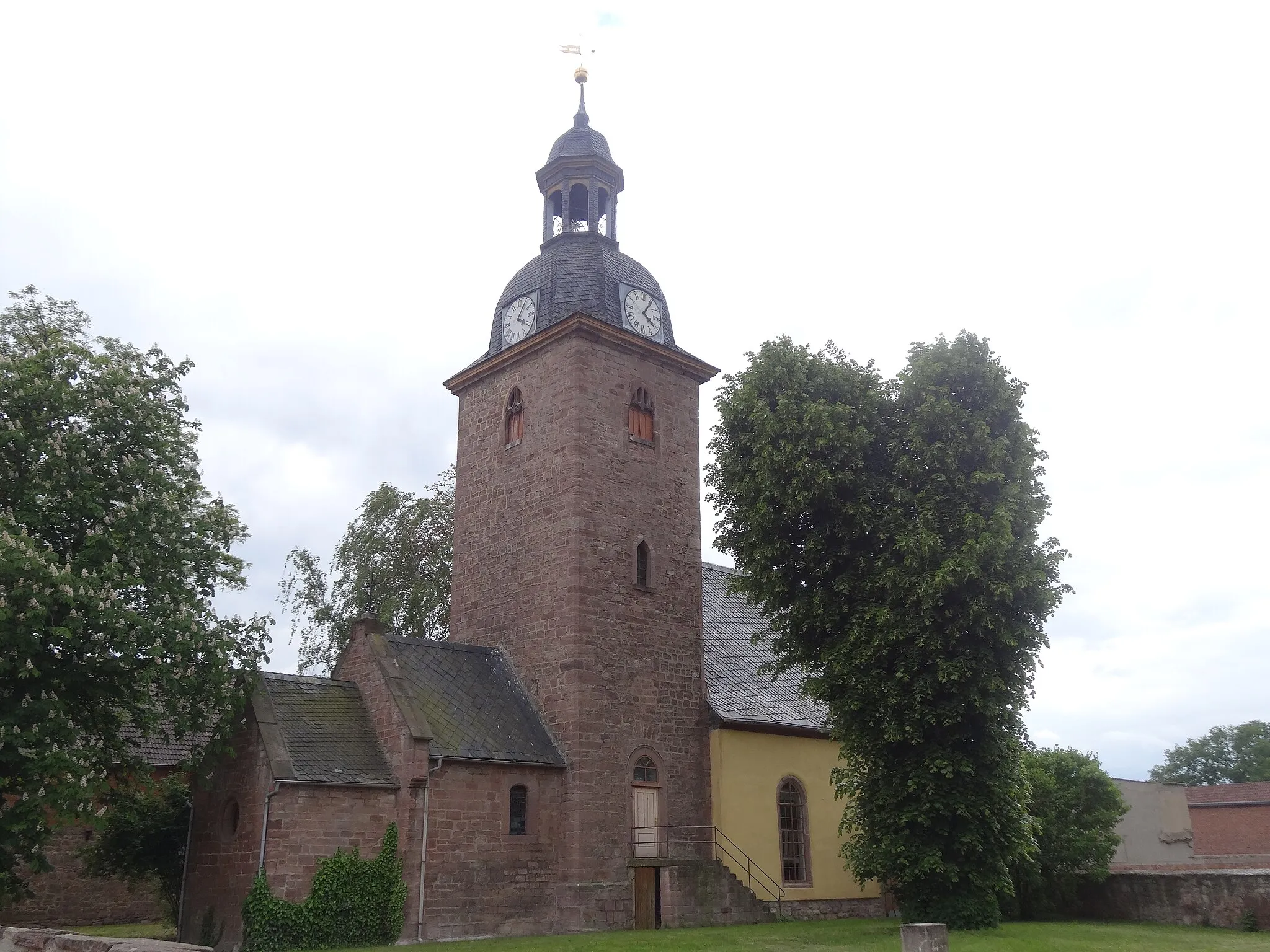 Photo showing: Church in Esperstedt, Bad Frankenhausen, Thuringia, Germany