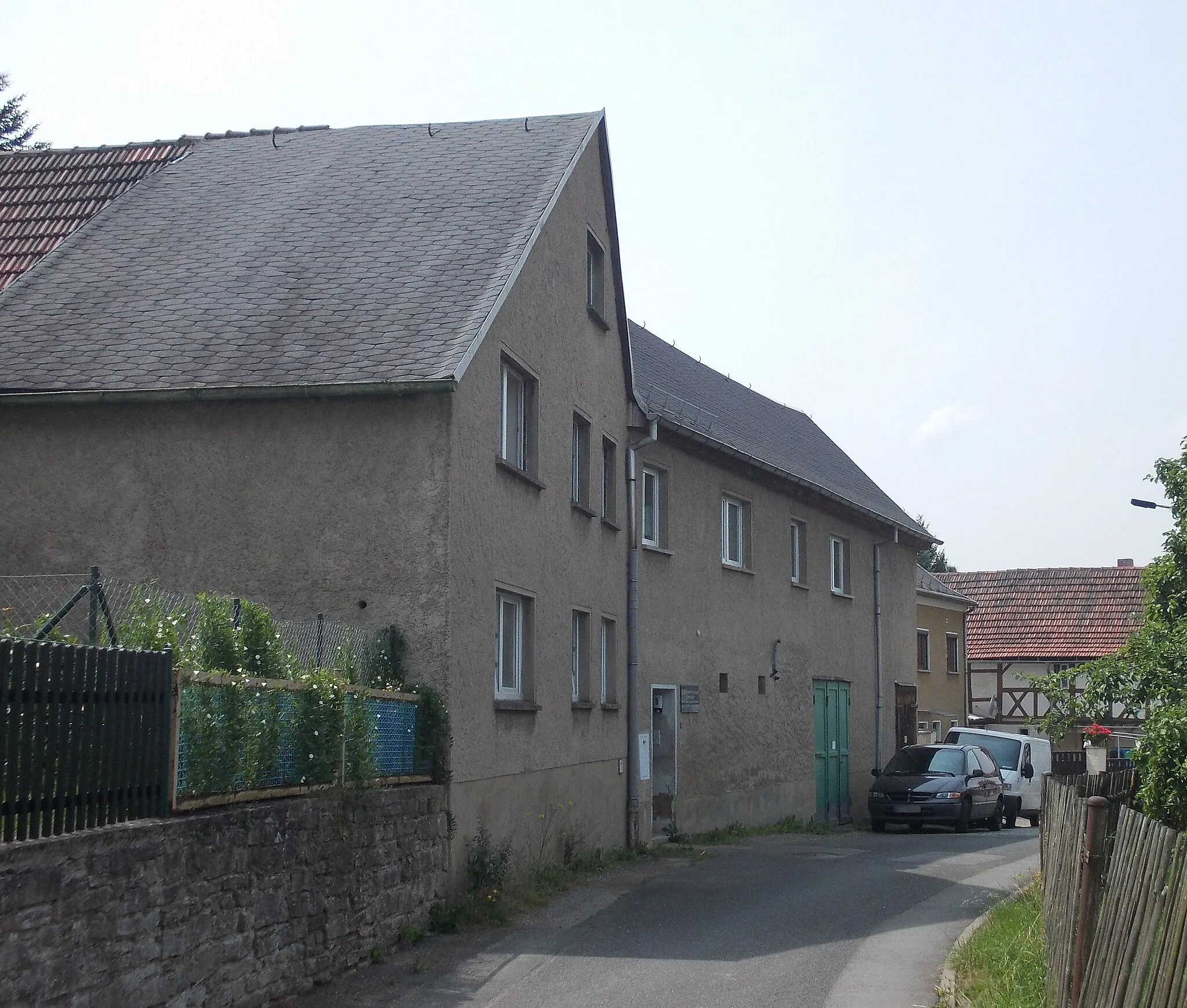 Photo showing: No. 5, Berggasse in Bad Köstritz (Greiz district, Thuringia), the house where the composer Georg Anton Benda spent the last years of his life
