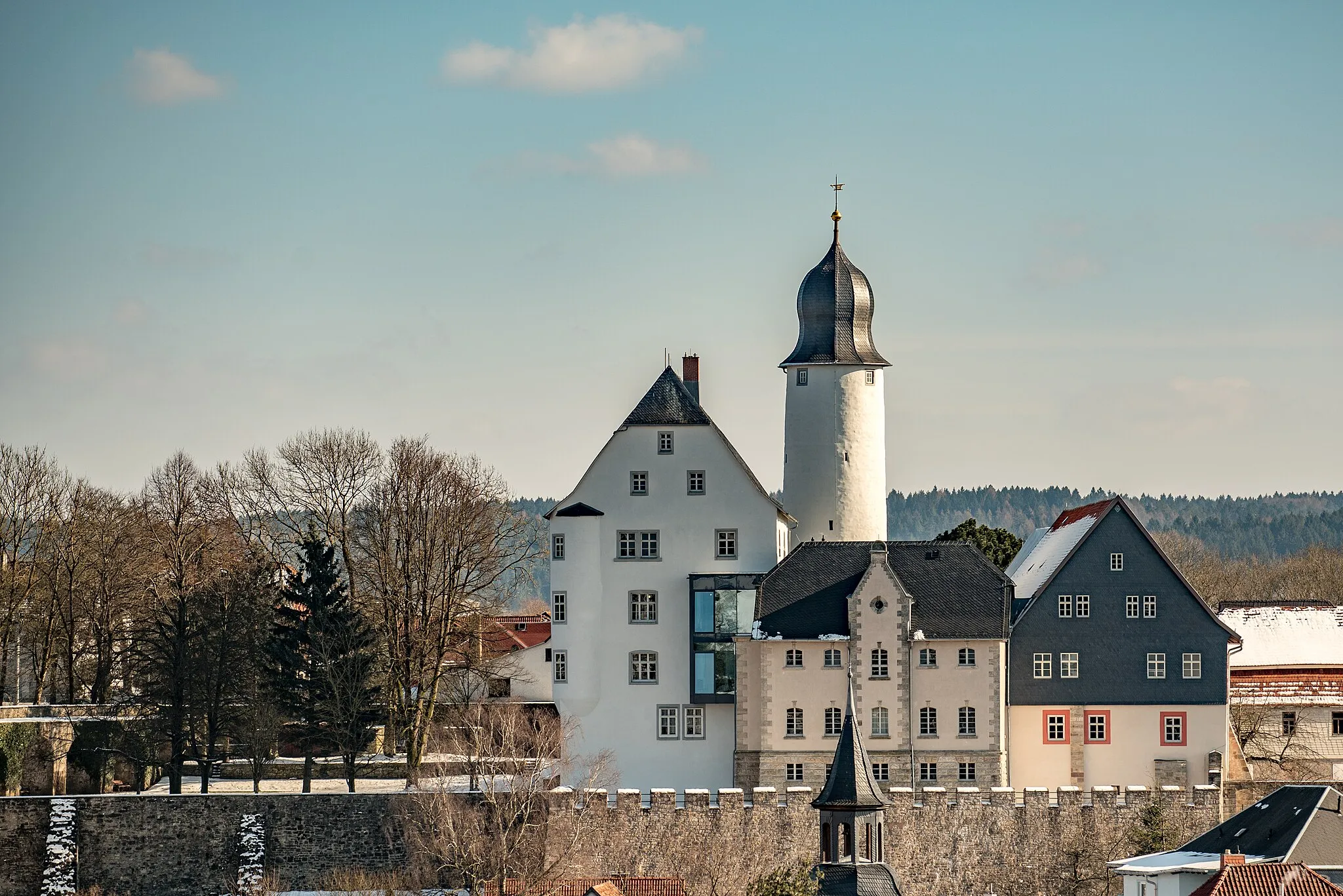 Photo showing: Eisfeld, Schloss, von Westen