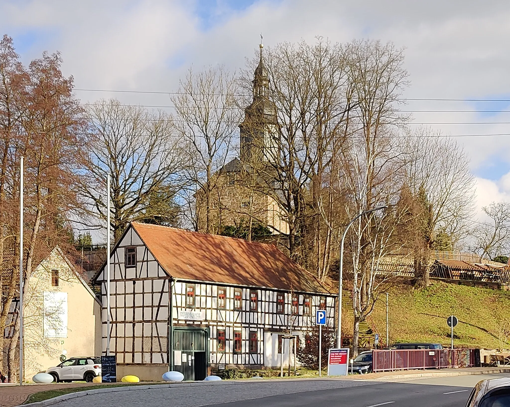 Photo showing: Evangelische Dorfkirche Schlöben, Thüringen, Deutschland