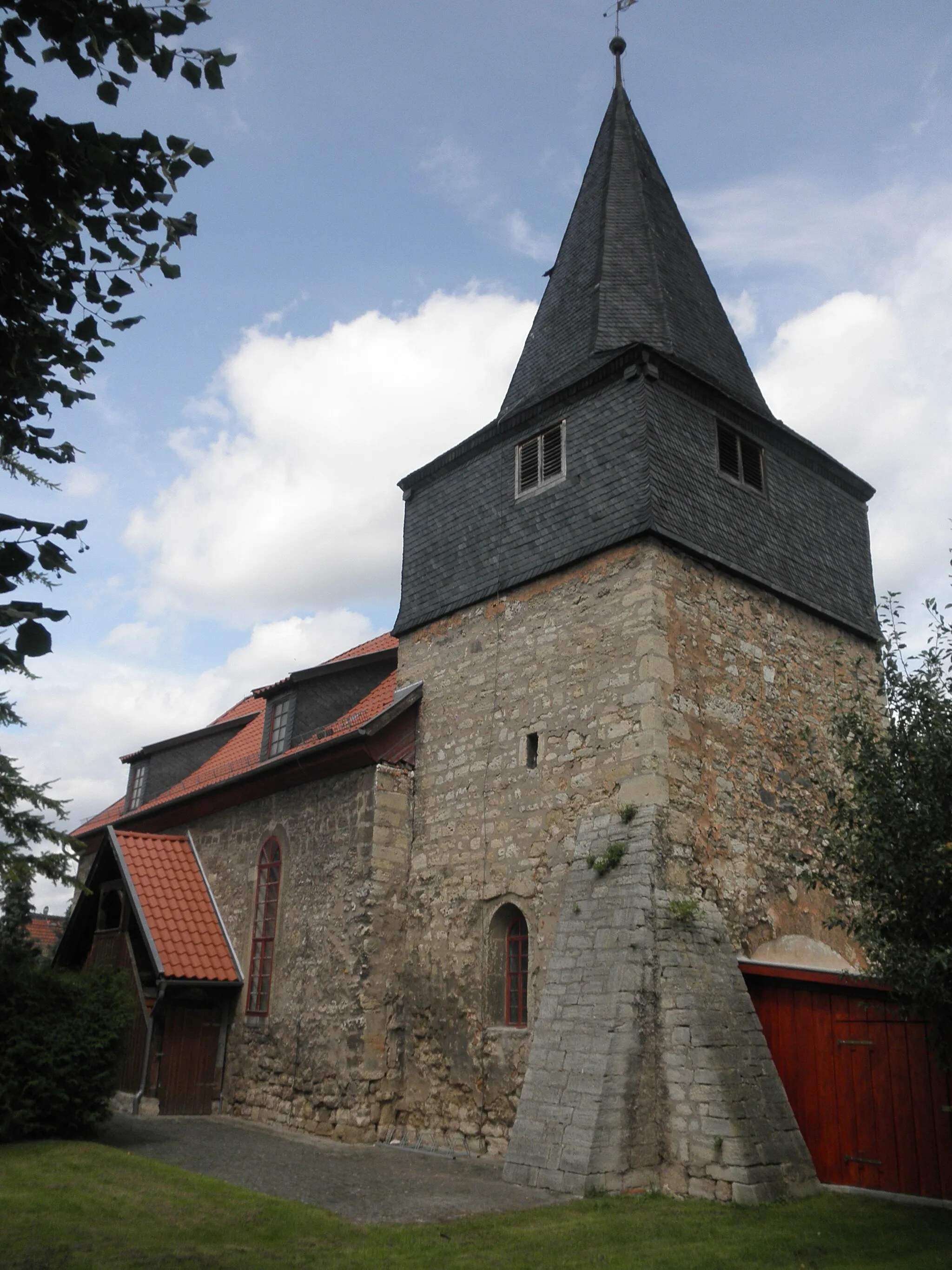 Photo showing: Church in Berka (Sondershausen) in Thuringia