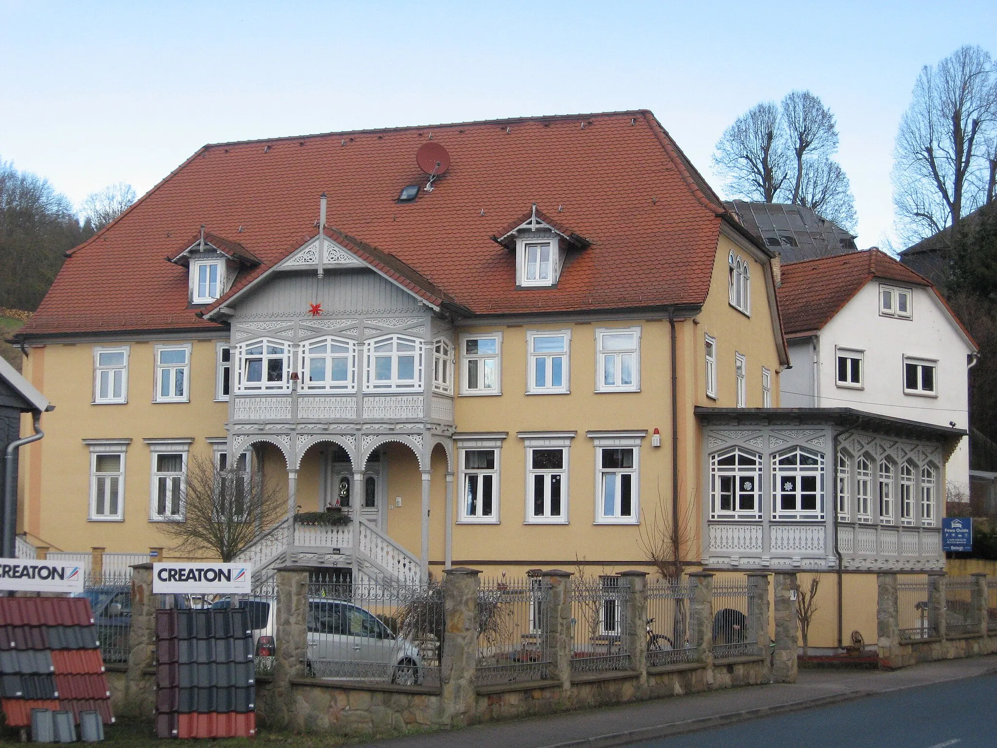 Photo showing: Domo ĉe la federacia ŝoseo B 88, Quittelsdorf