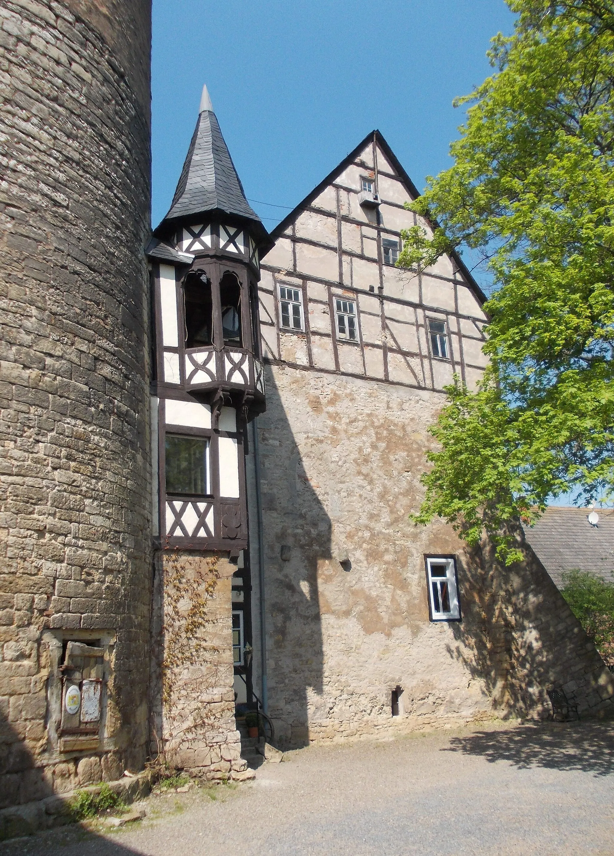 Photo showing: Grossfurra castle (Sondershausen, district: Kyffhäuserkreis, Thuringia)